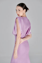 Benedett Asymetrical Draping Dress
