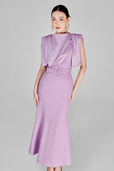 Benedett Asymetrical Draping Dress
