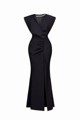Mellow Asymmetrical Slit Dress