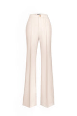 Flora Cream Flare Pants