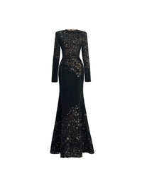 Black Celeste Lace Dress