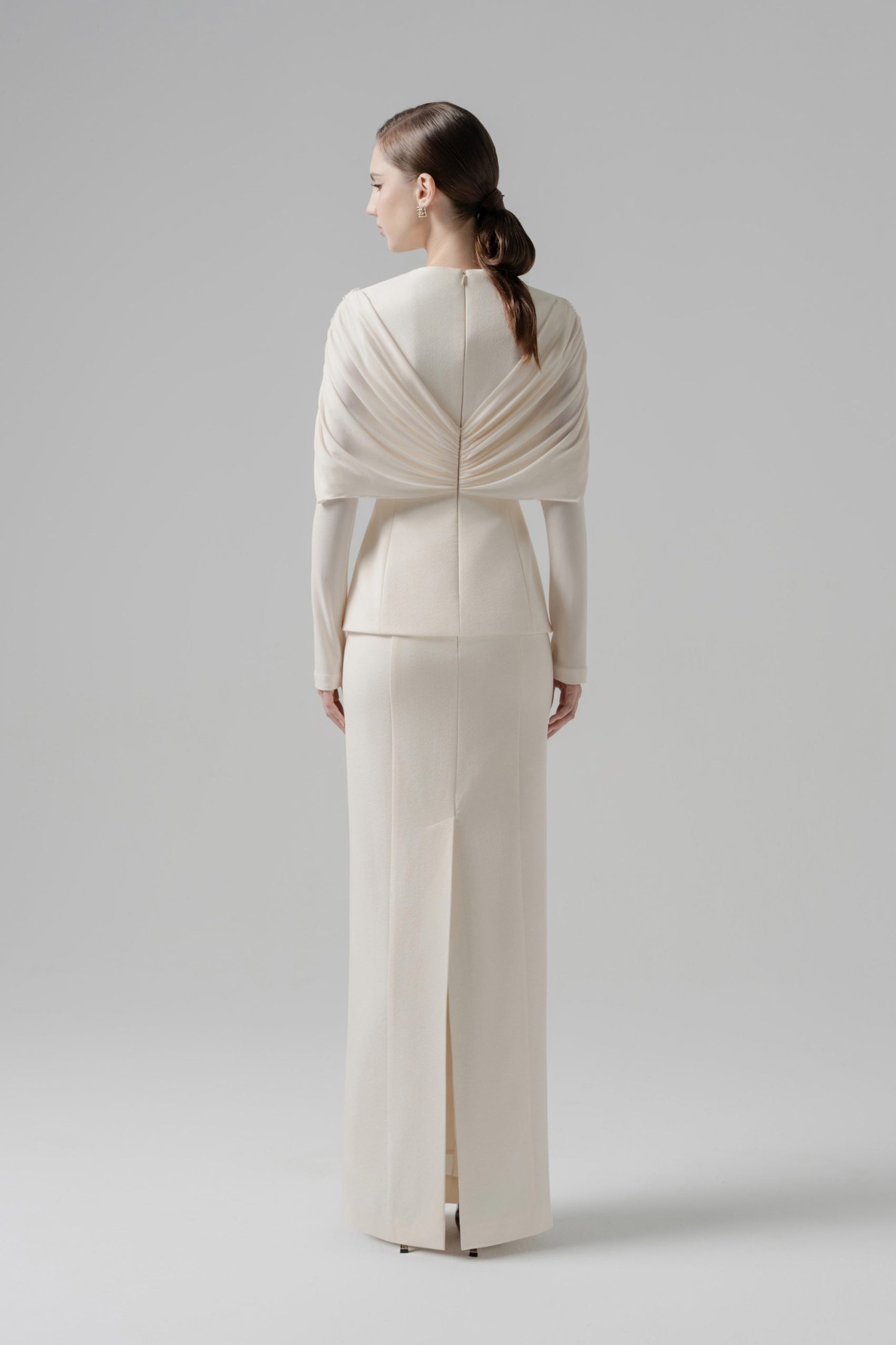 Stillness Cream Set (Blazer & Skirt) image 2