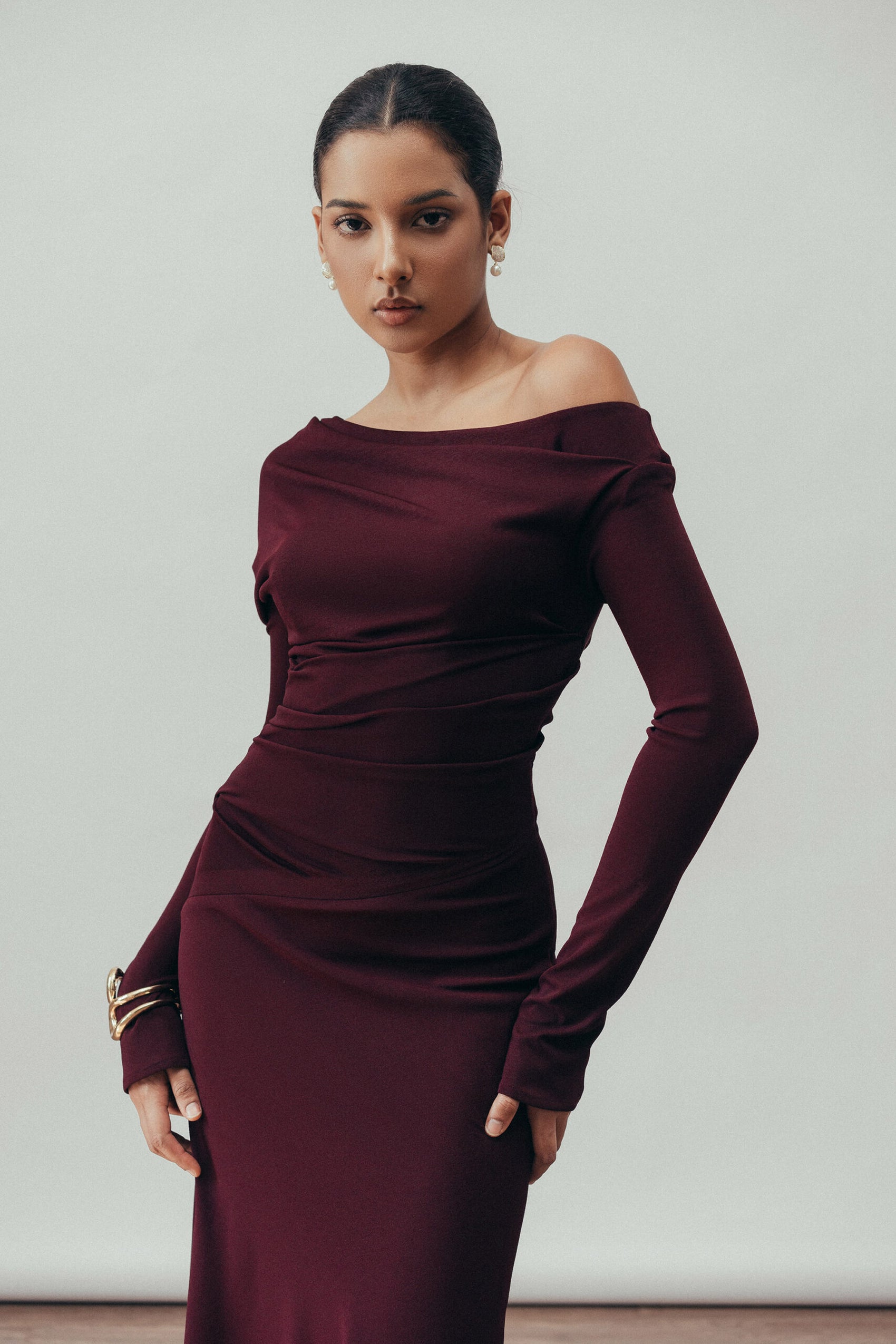 Vega Draped Dress image 2