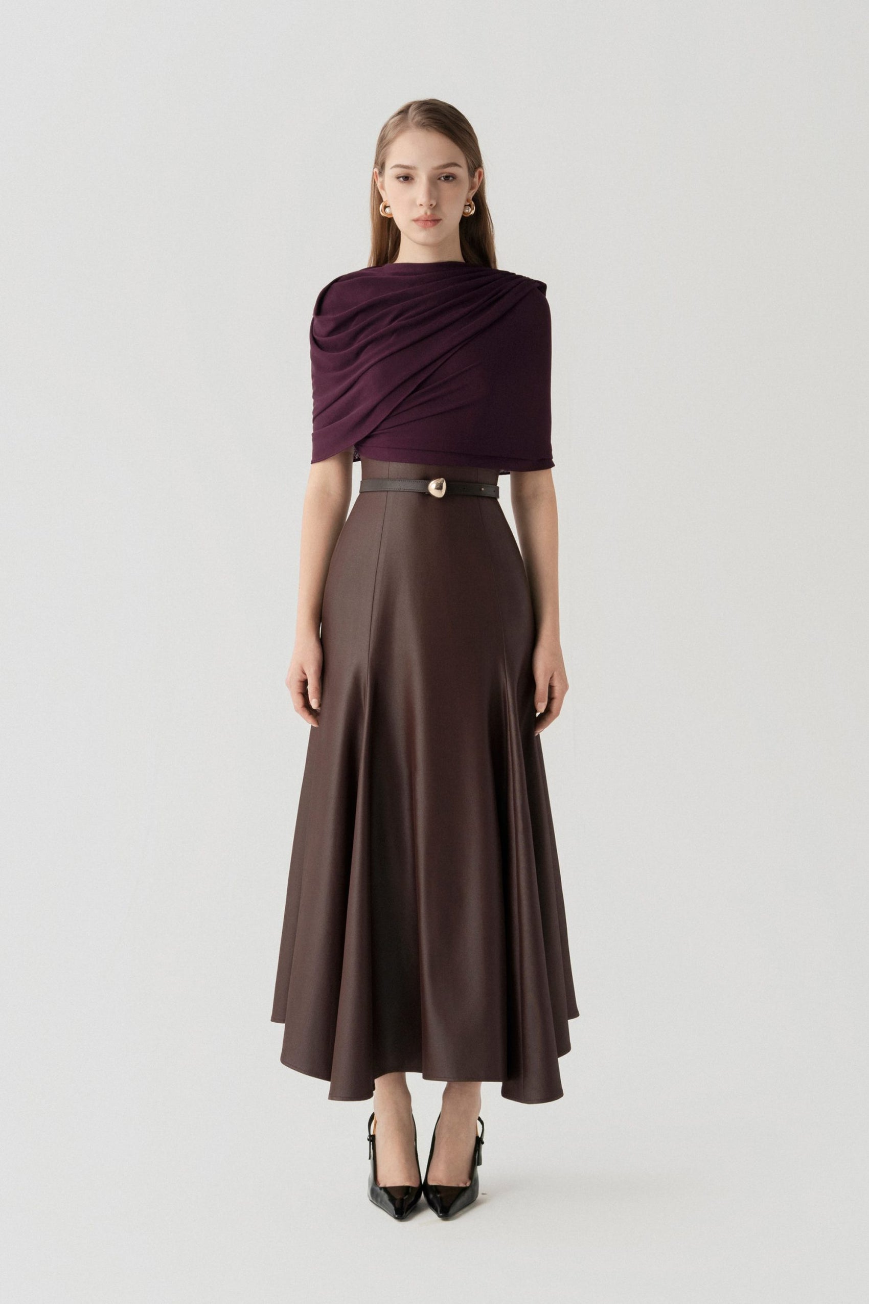 Bordeaux Flow Dress image 0