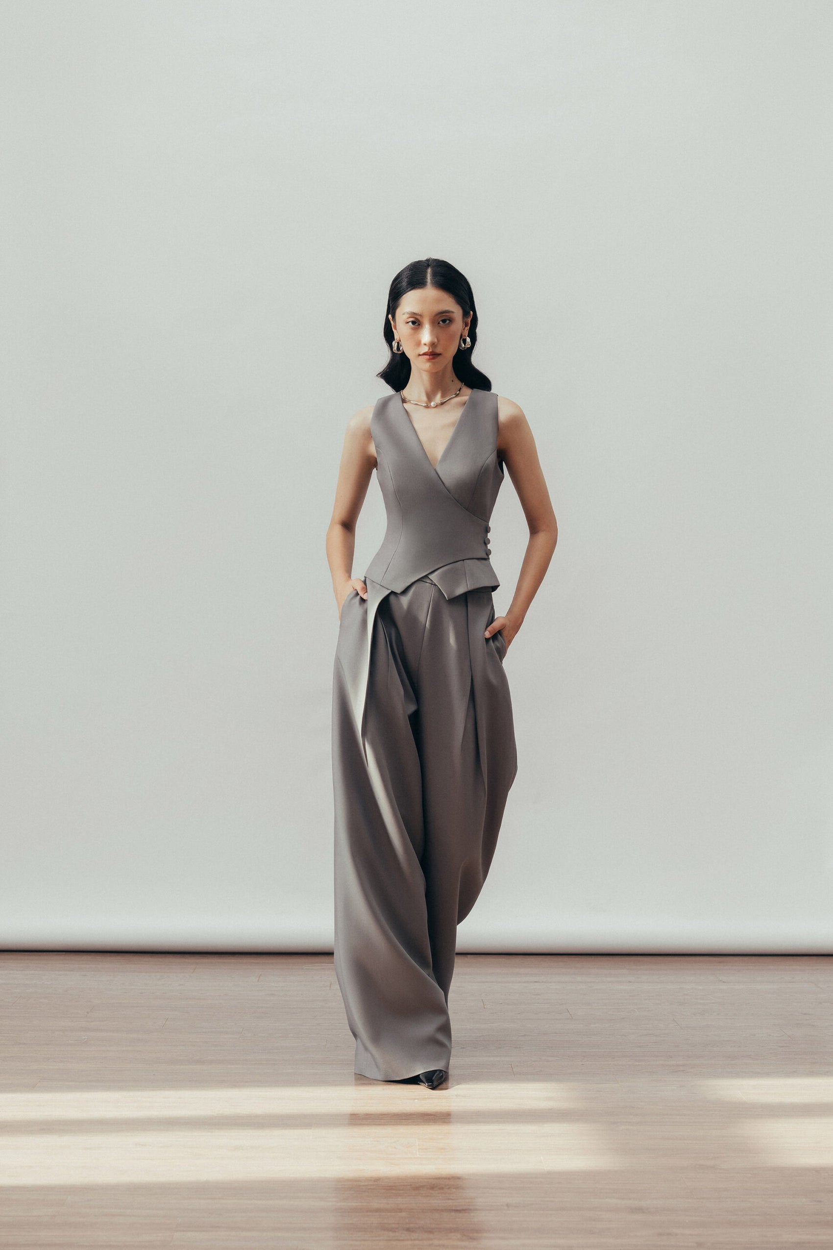 Luna Pleated Pants image 1