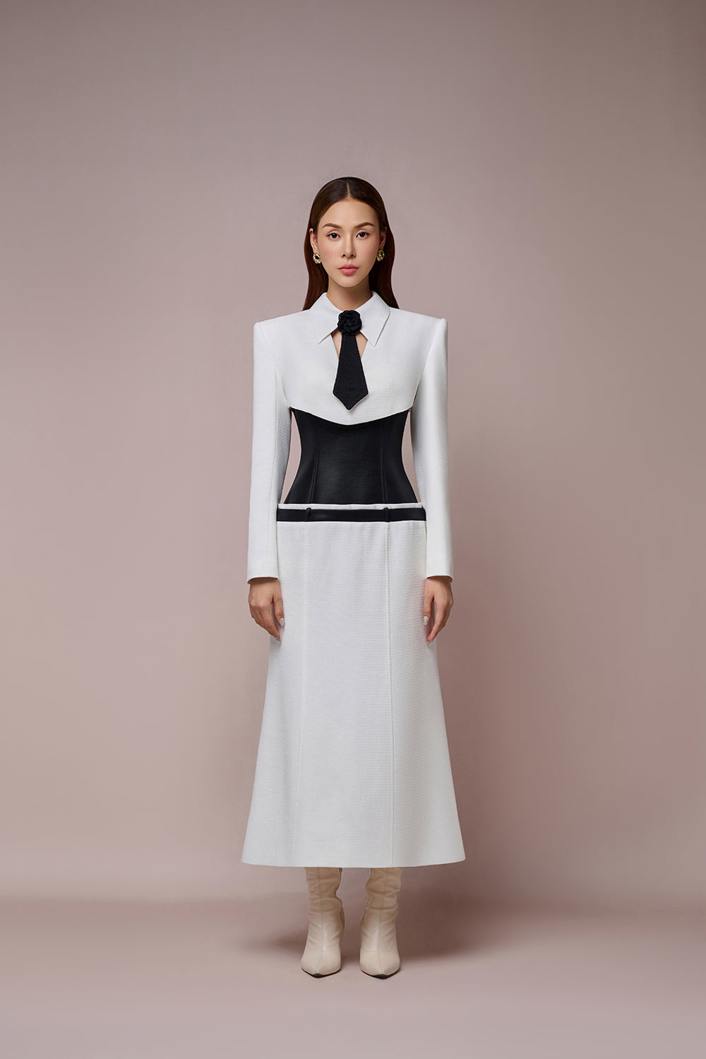 Tullia Cut-out Corset Dress