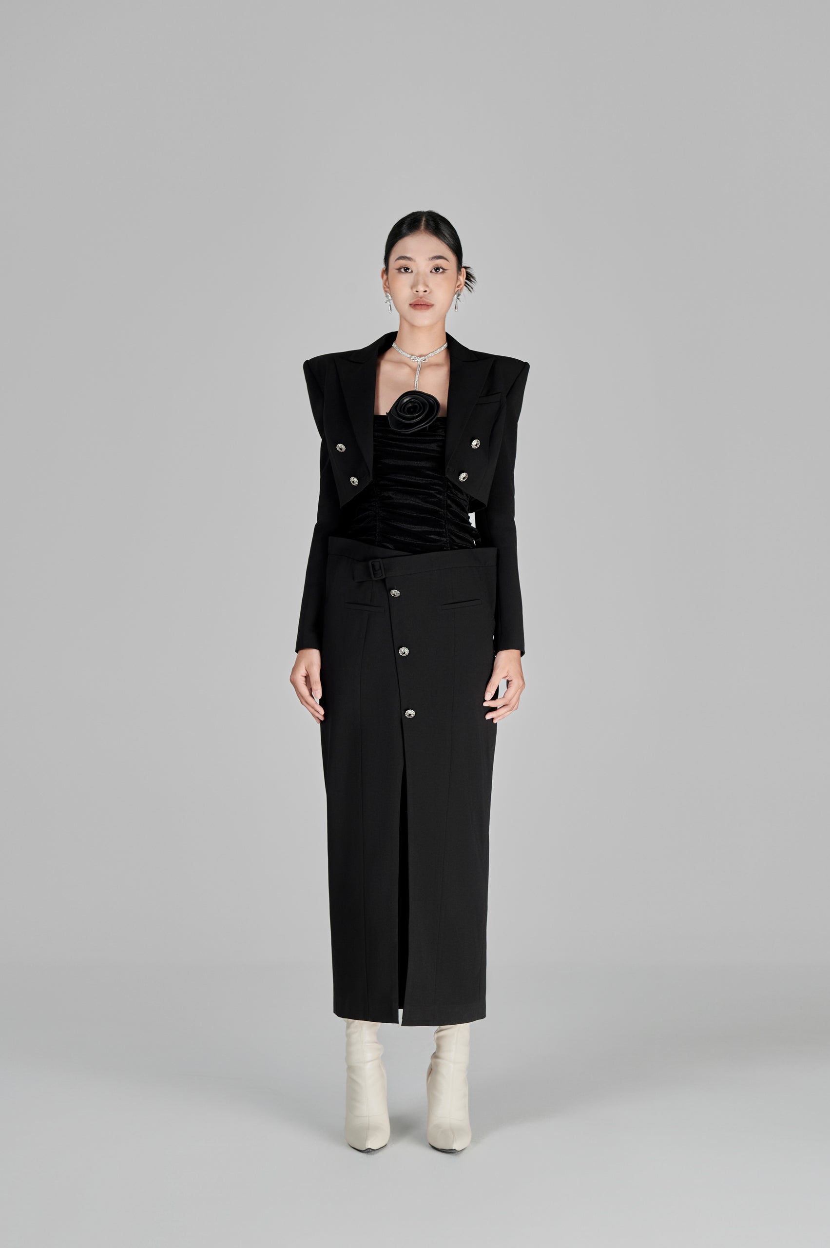 Mariya Middle Slit Dress
