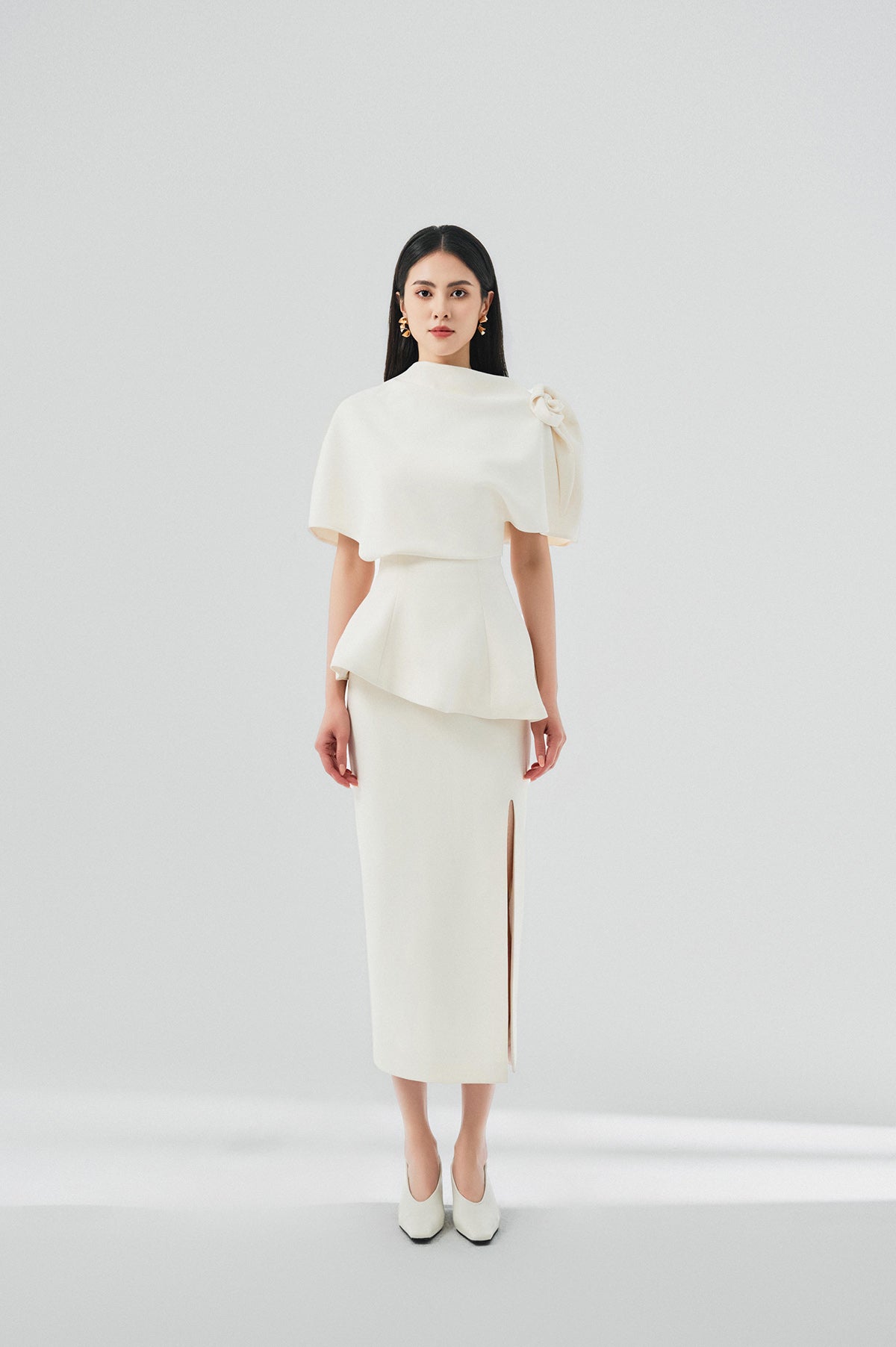 Helen Peplum Set Design