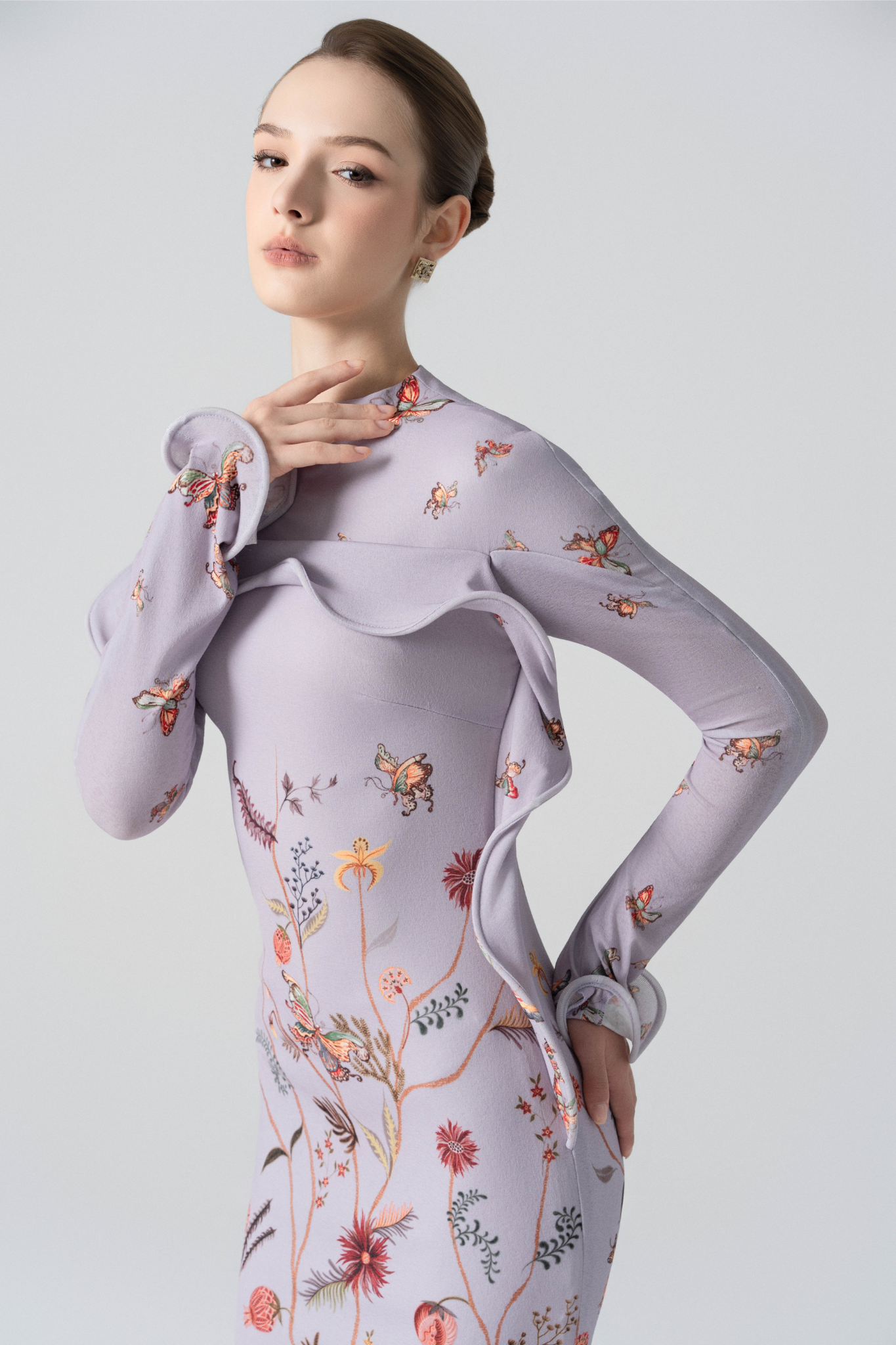 Starfall Bloom Fishtail Dress