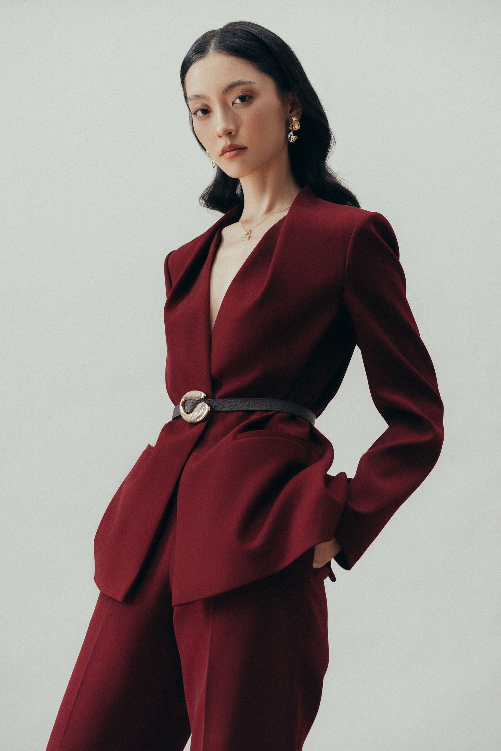 Rigel Belted Blazer image 1