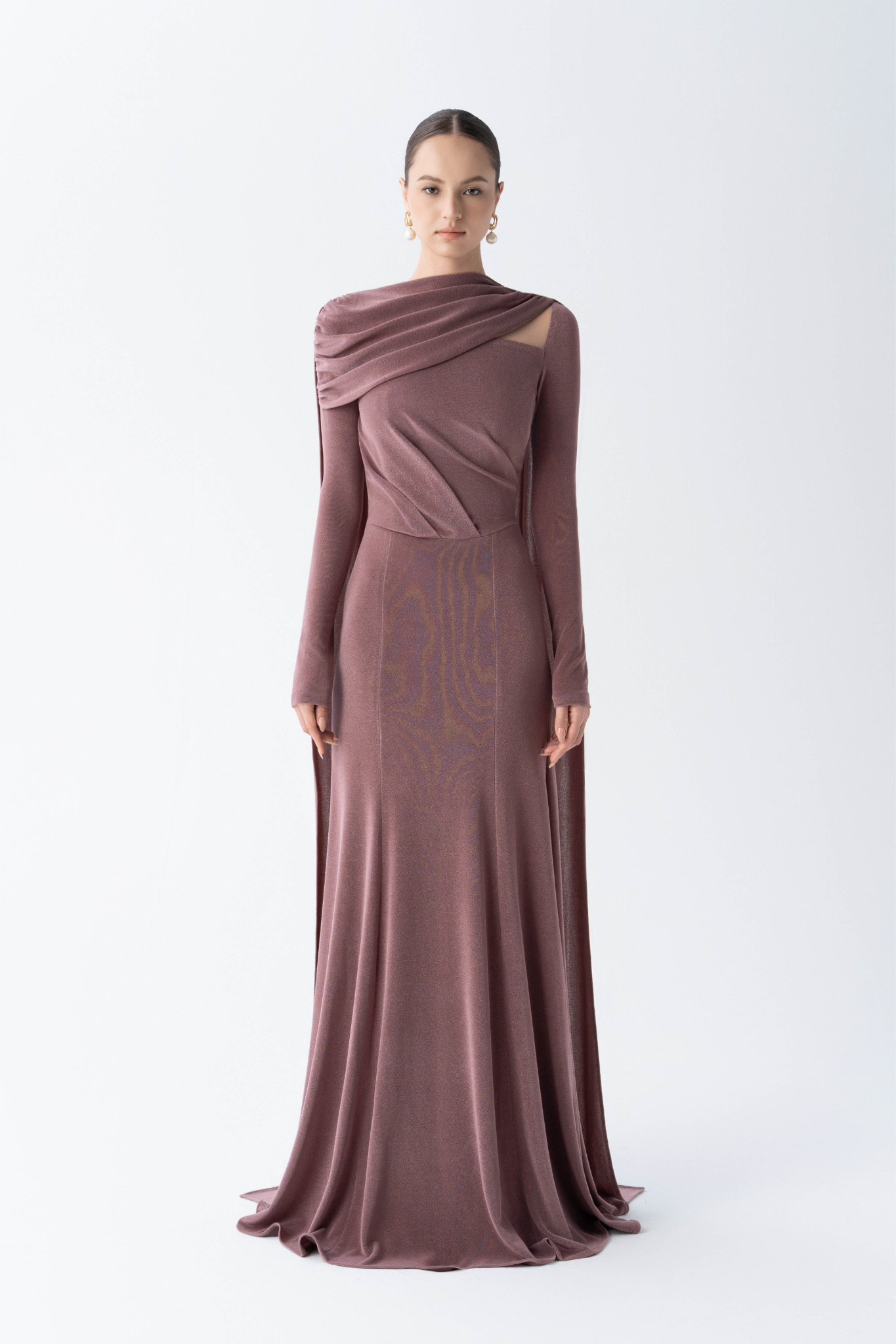 Eclipse Drape Gown