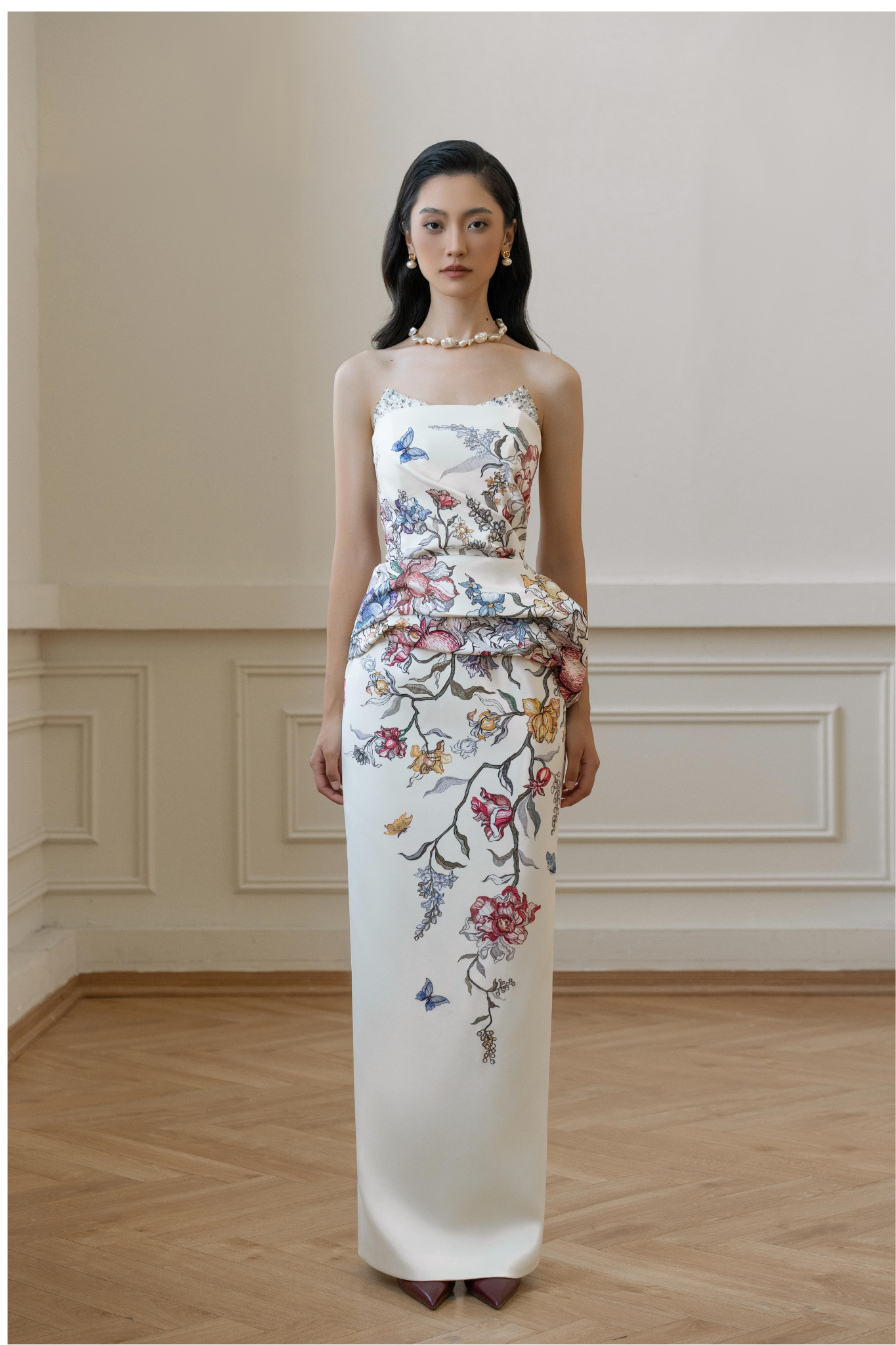 فستان كورسيه فاخر