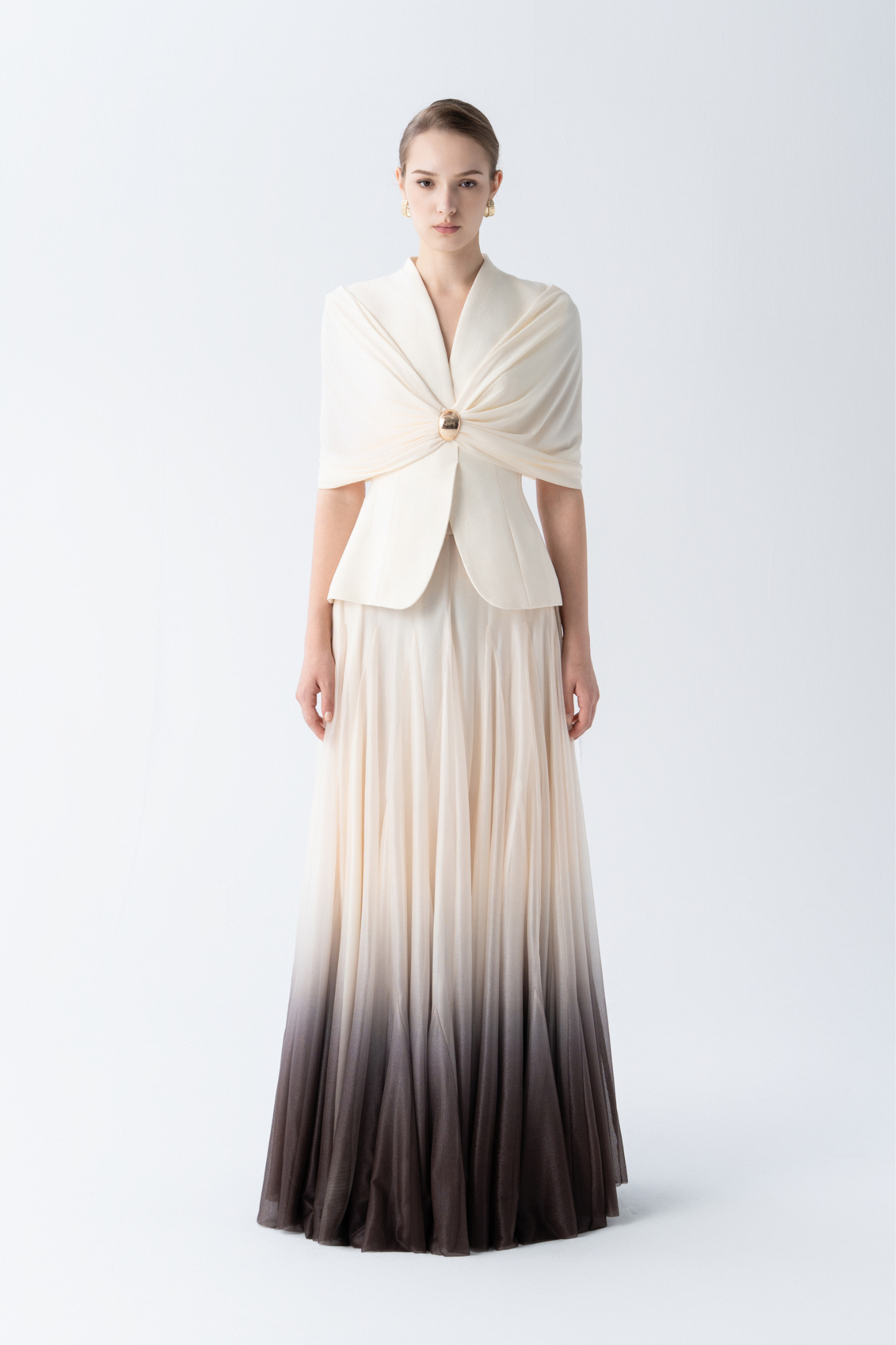 Halo Peplum Set Design (Top x Skirt)