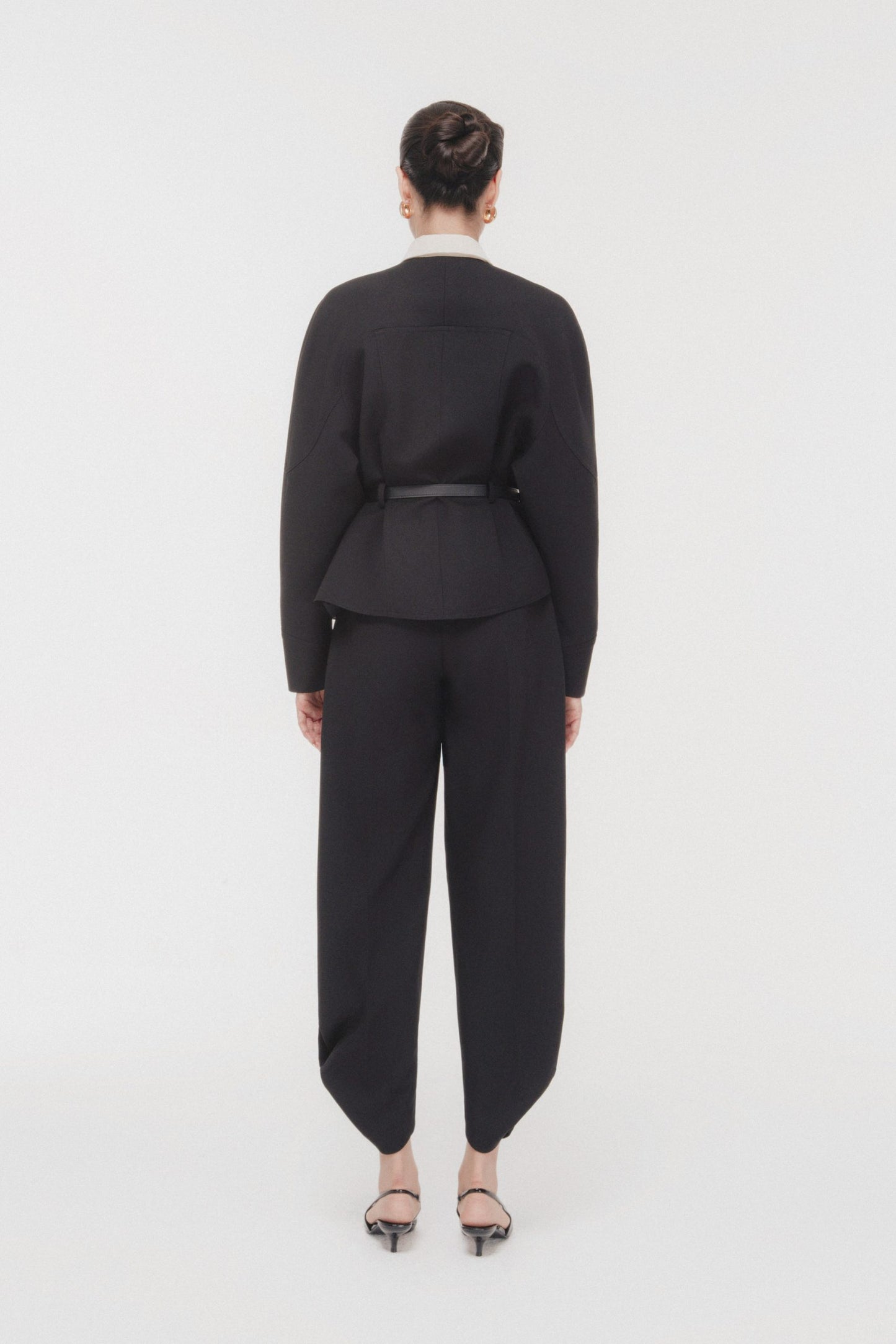 Quilted Structure Full Set in Black image 2