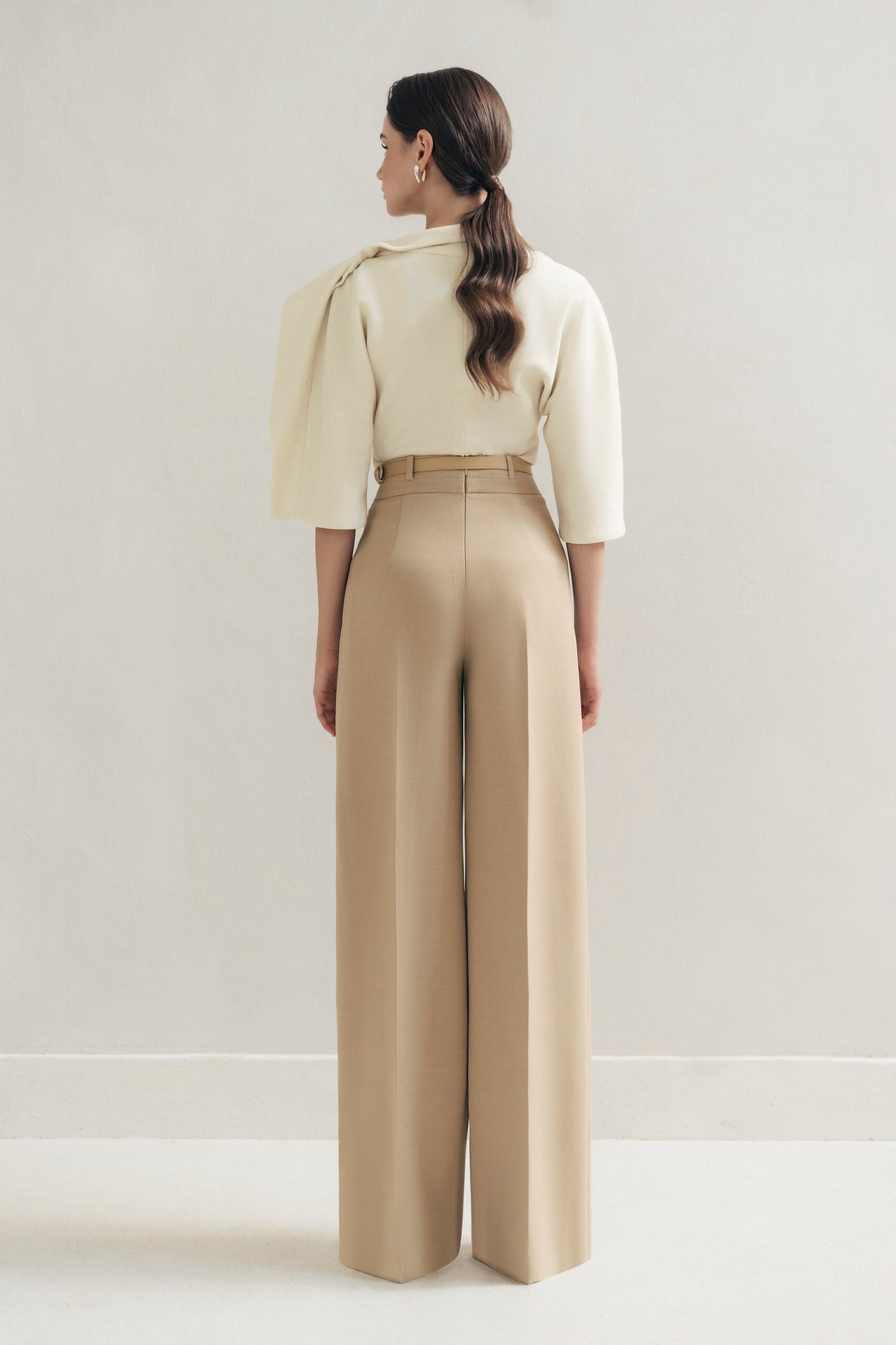 Khaki Hem Pants image 2