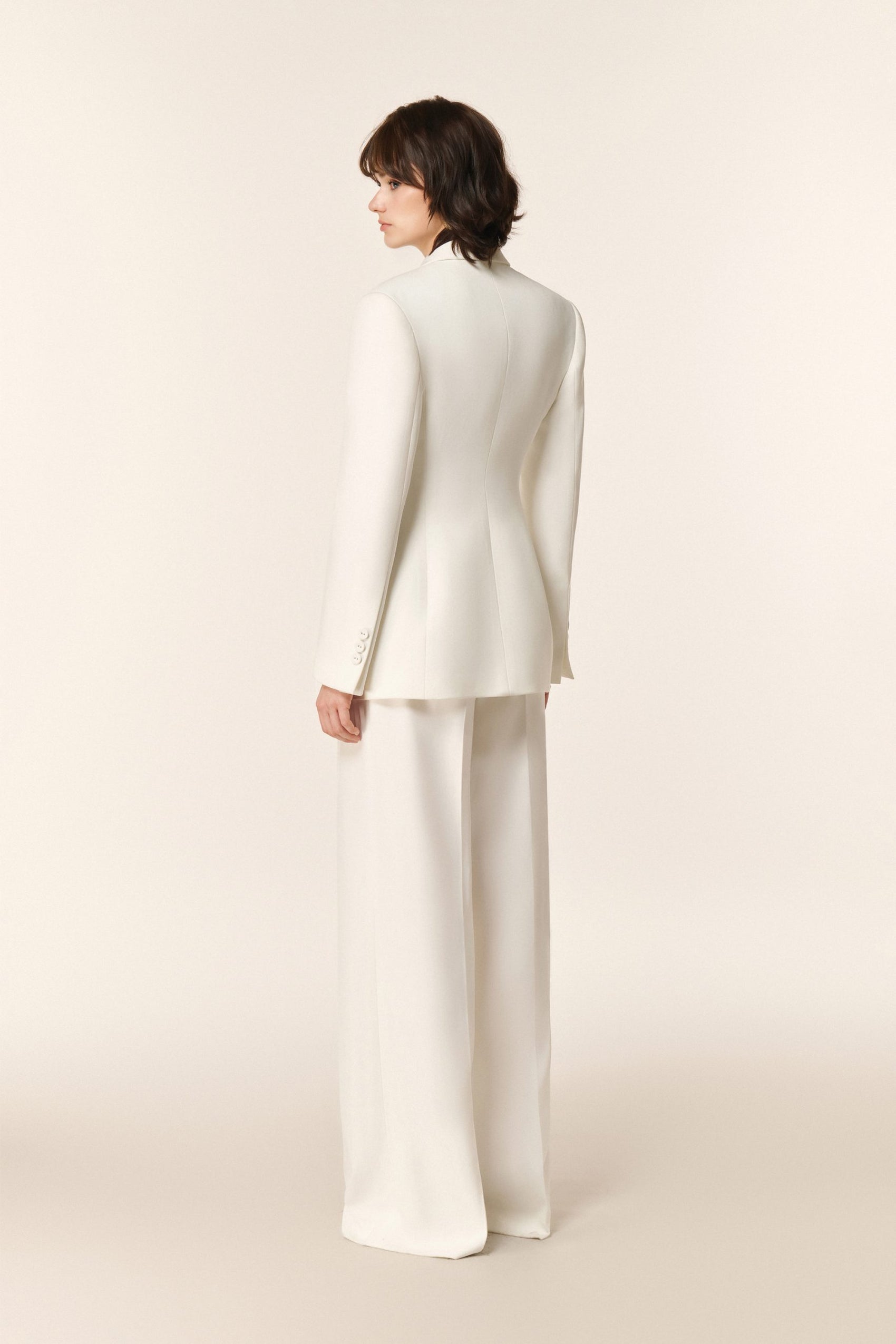 Classic Blazer in White image 2