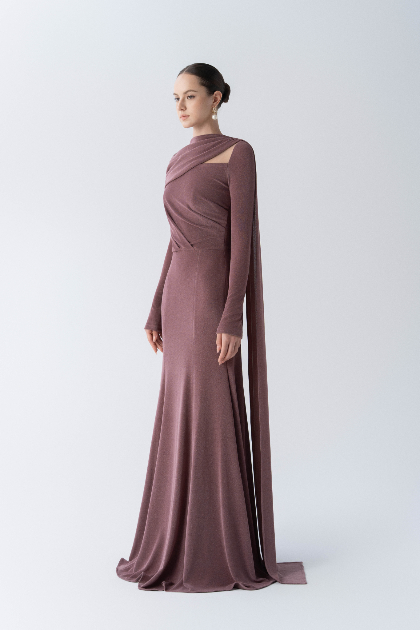 Eclipse Drape Gown