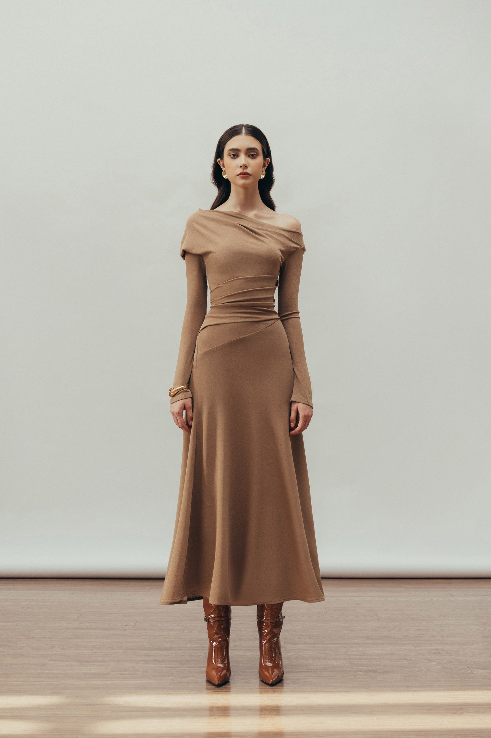 Aria Draped Dress image 0