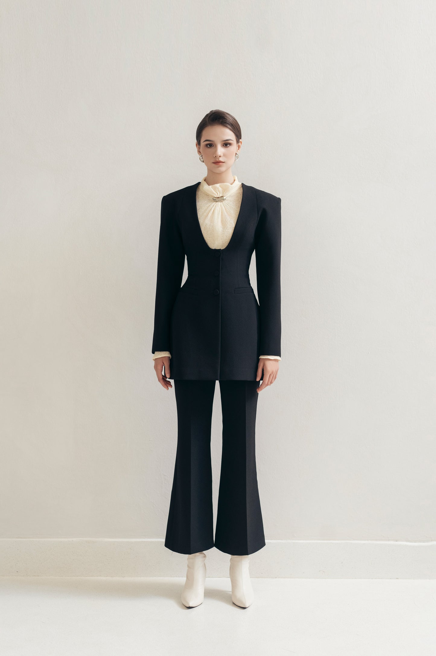 Black U Blazer image 1