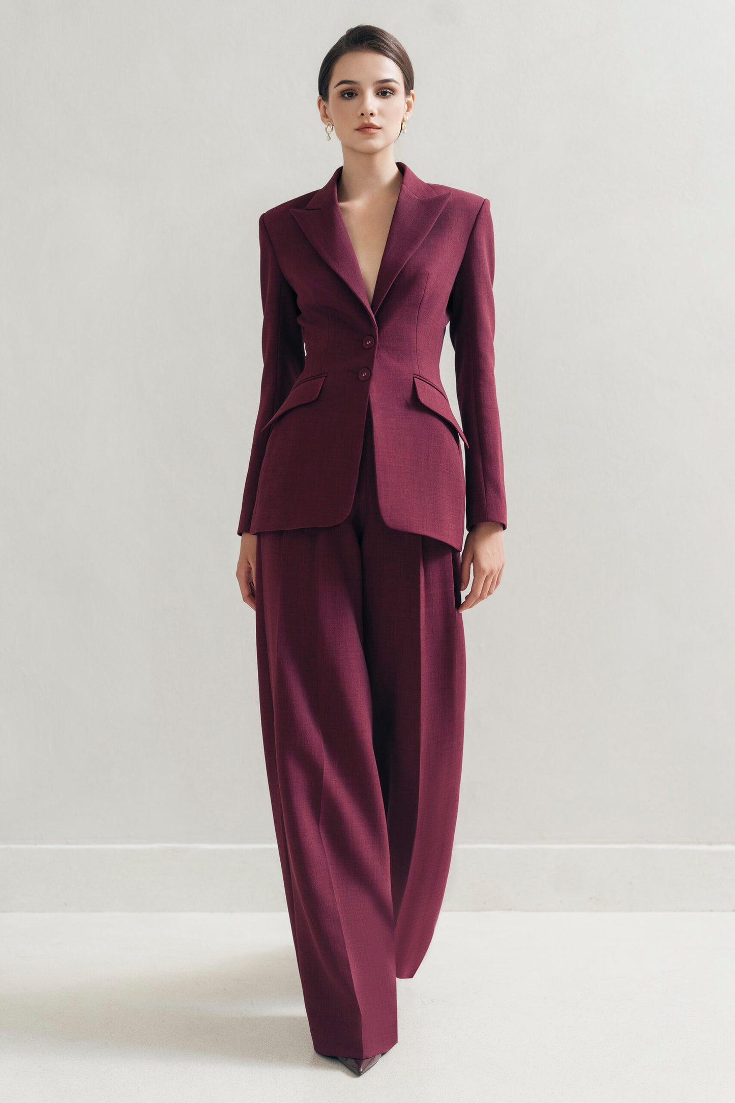 Plum Classic Blazer image 1