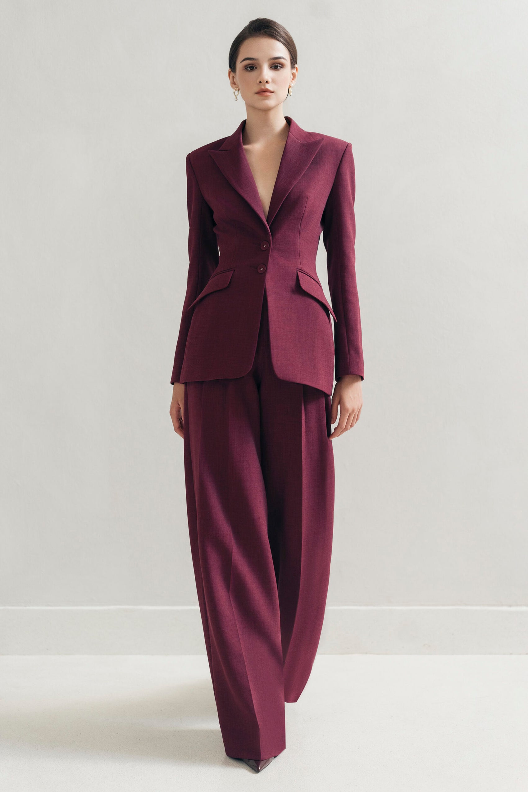 Plum Classic Blazer image 1