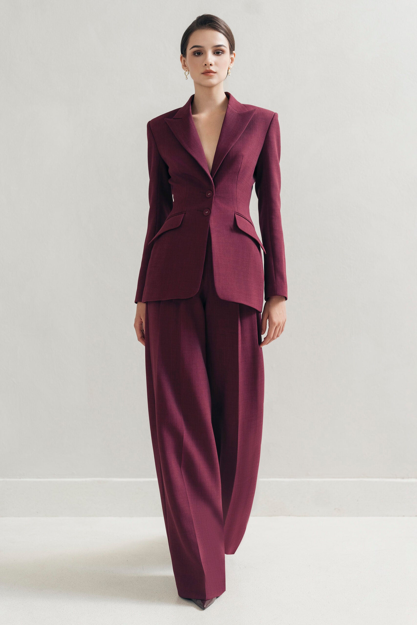 Plum Classic Blazer image 1