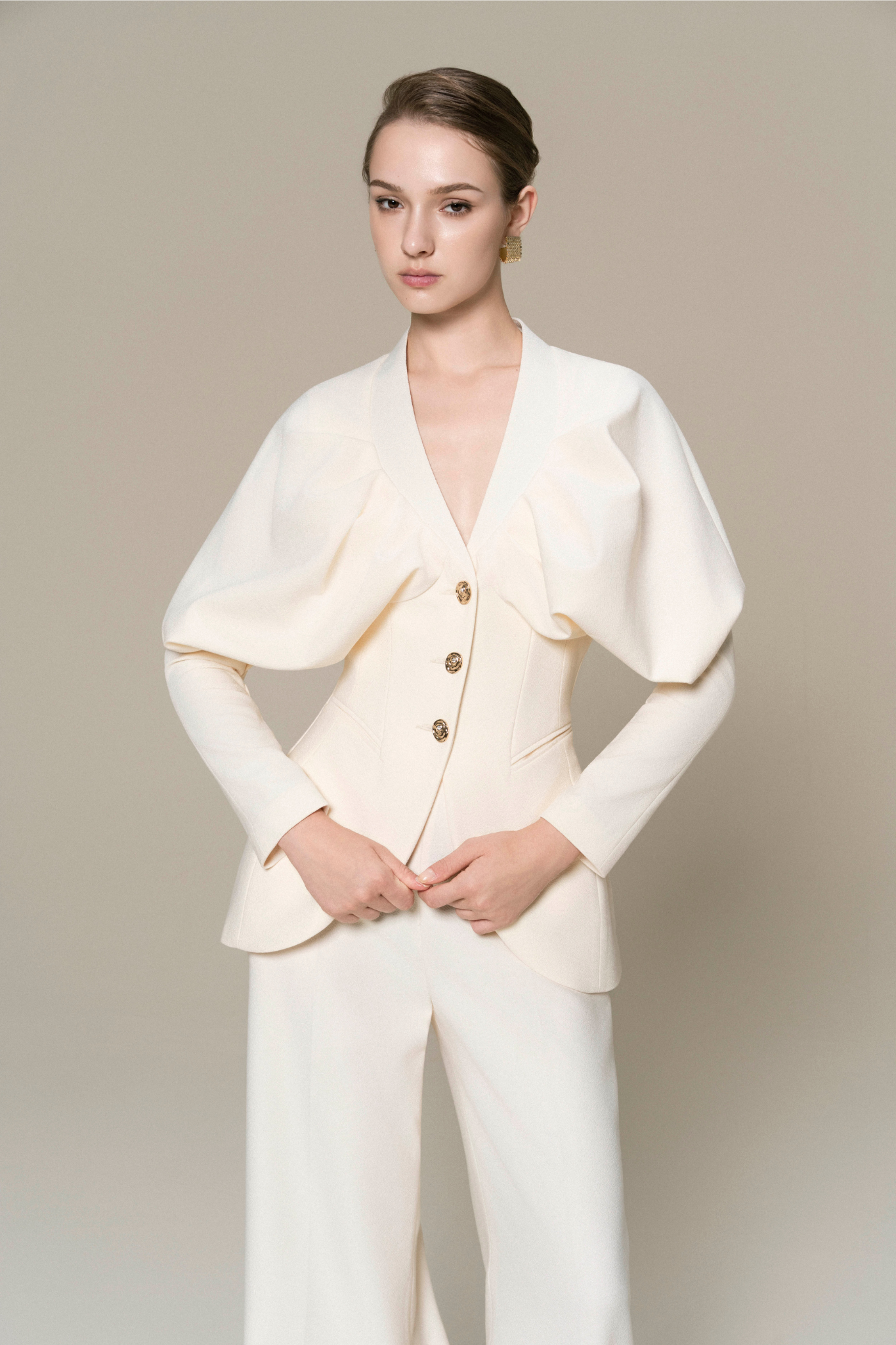 Luna Sculpted Set Dessign (Blazer x Pants)