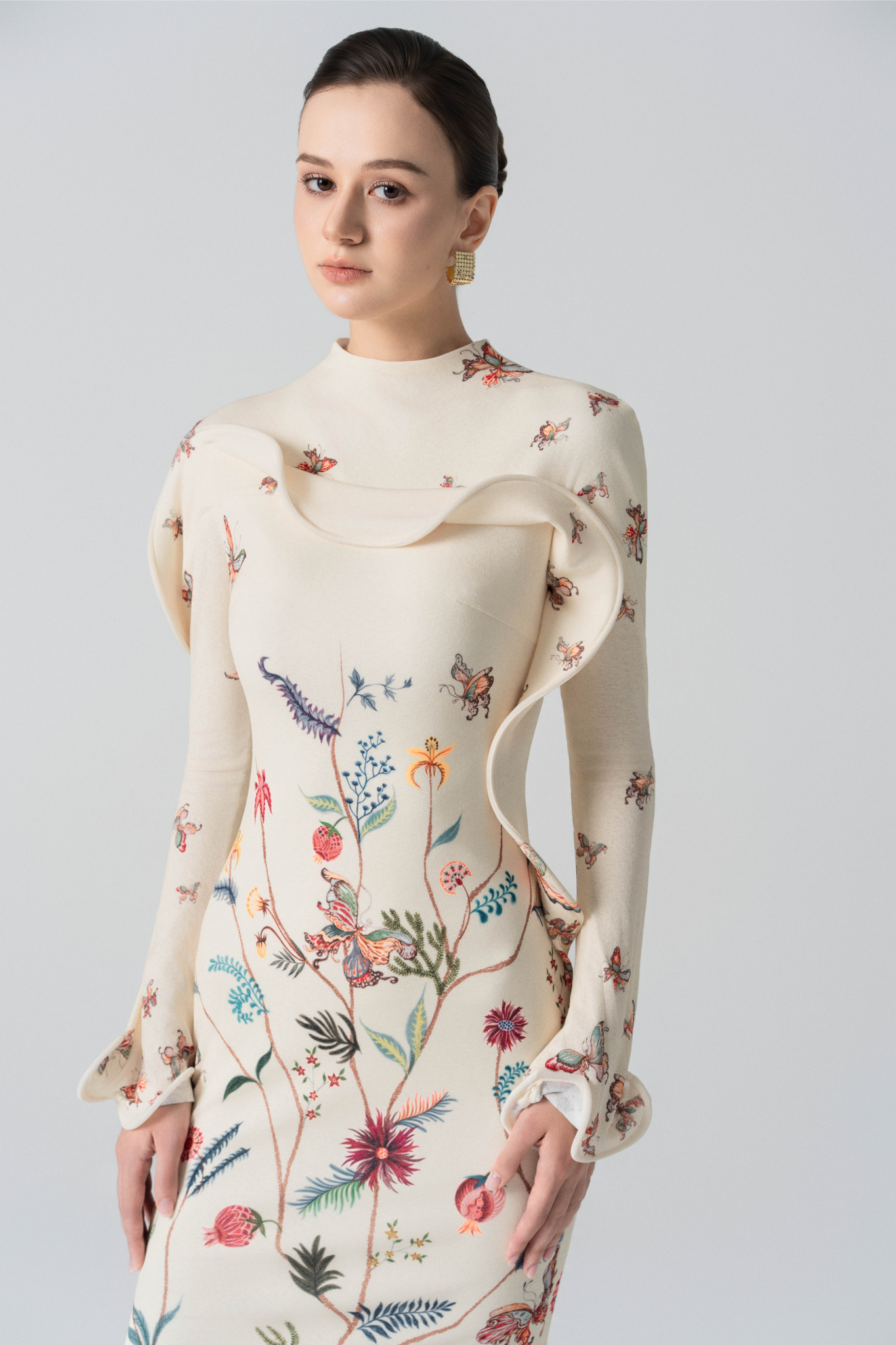 Starfall Bloom Fishtail Dress