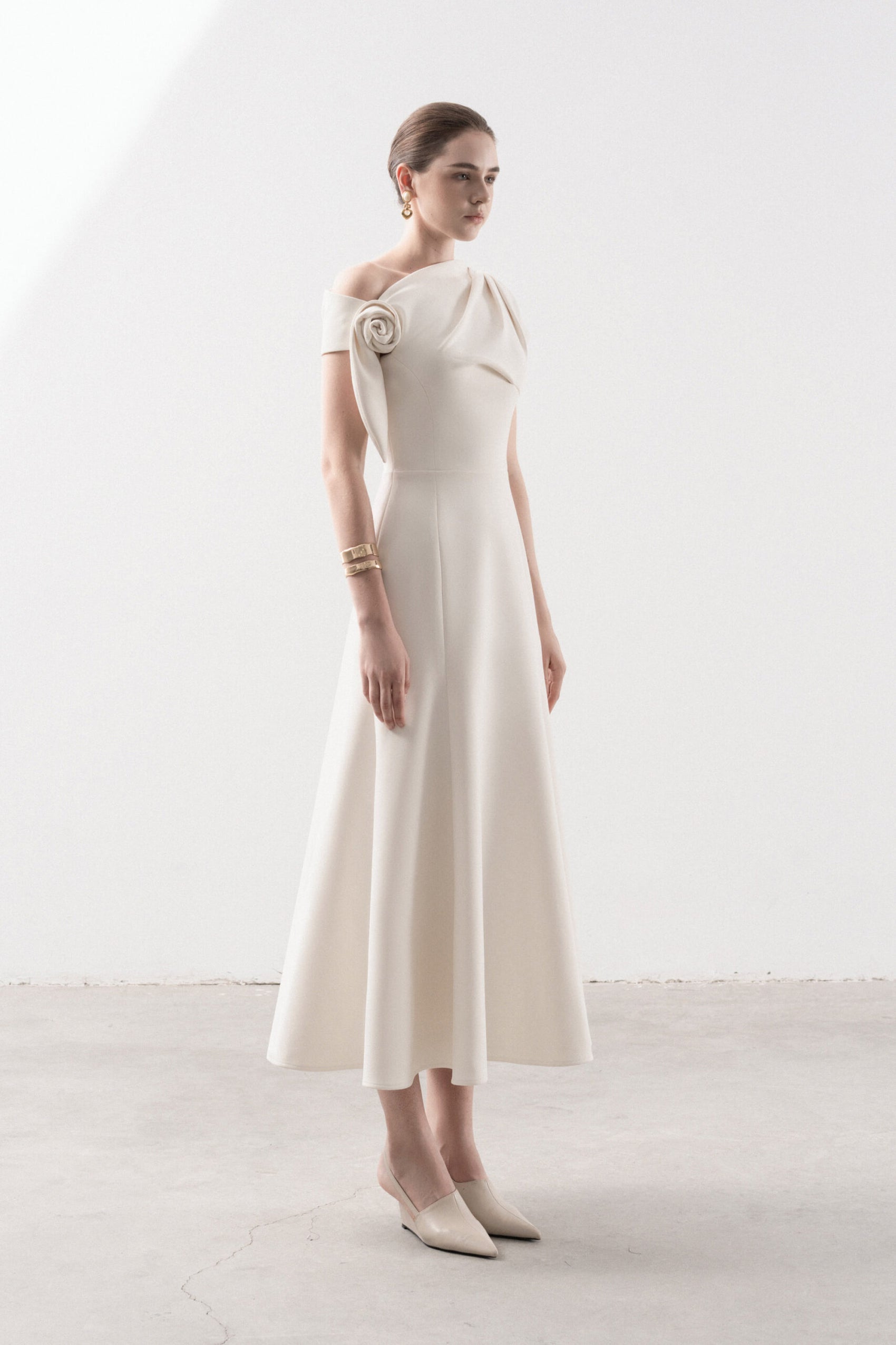 Alision Fishtail Midi Dress image 1