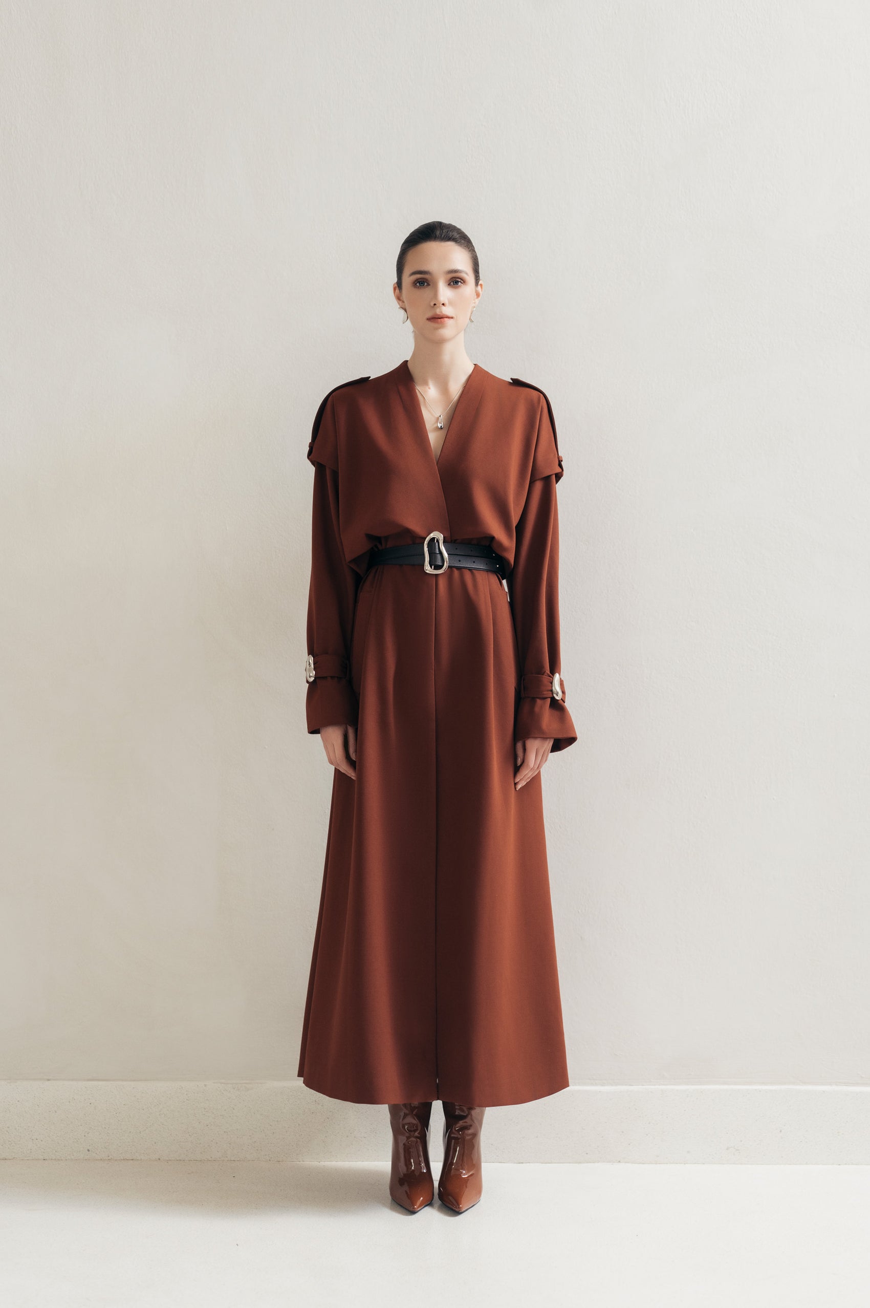 Orange Charm Trench image 0