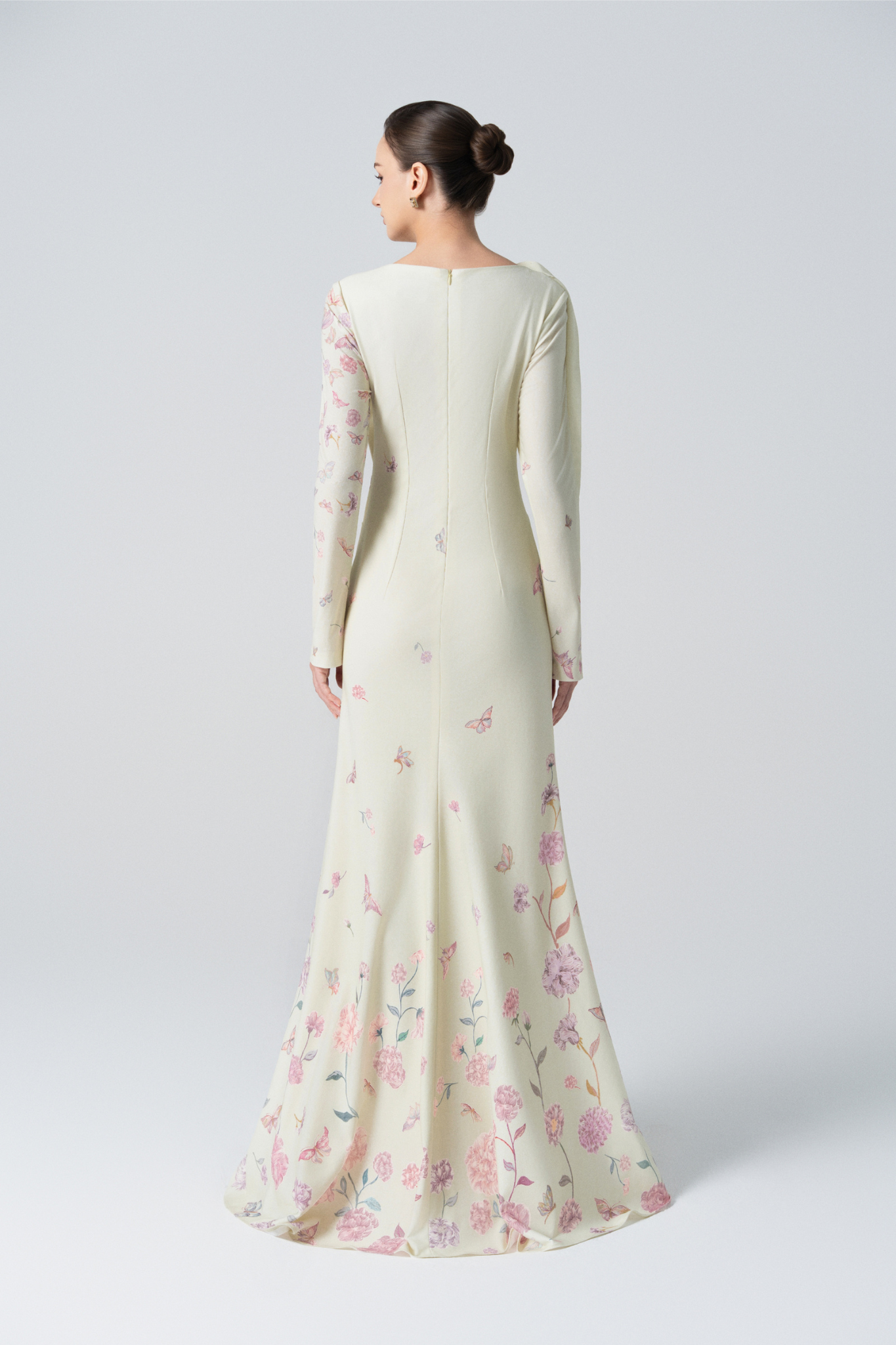 Morning Mist Fishtail Dress