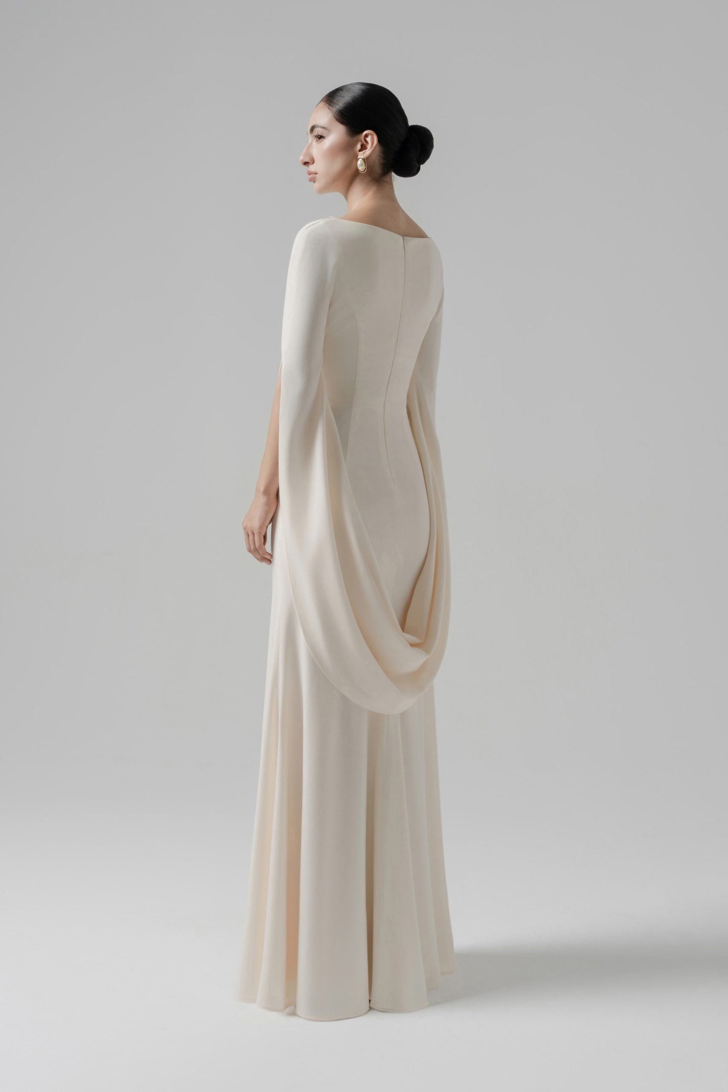 Moonlit Gaze Dress in Cream image 2