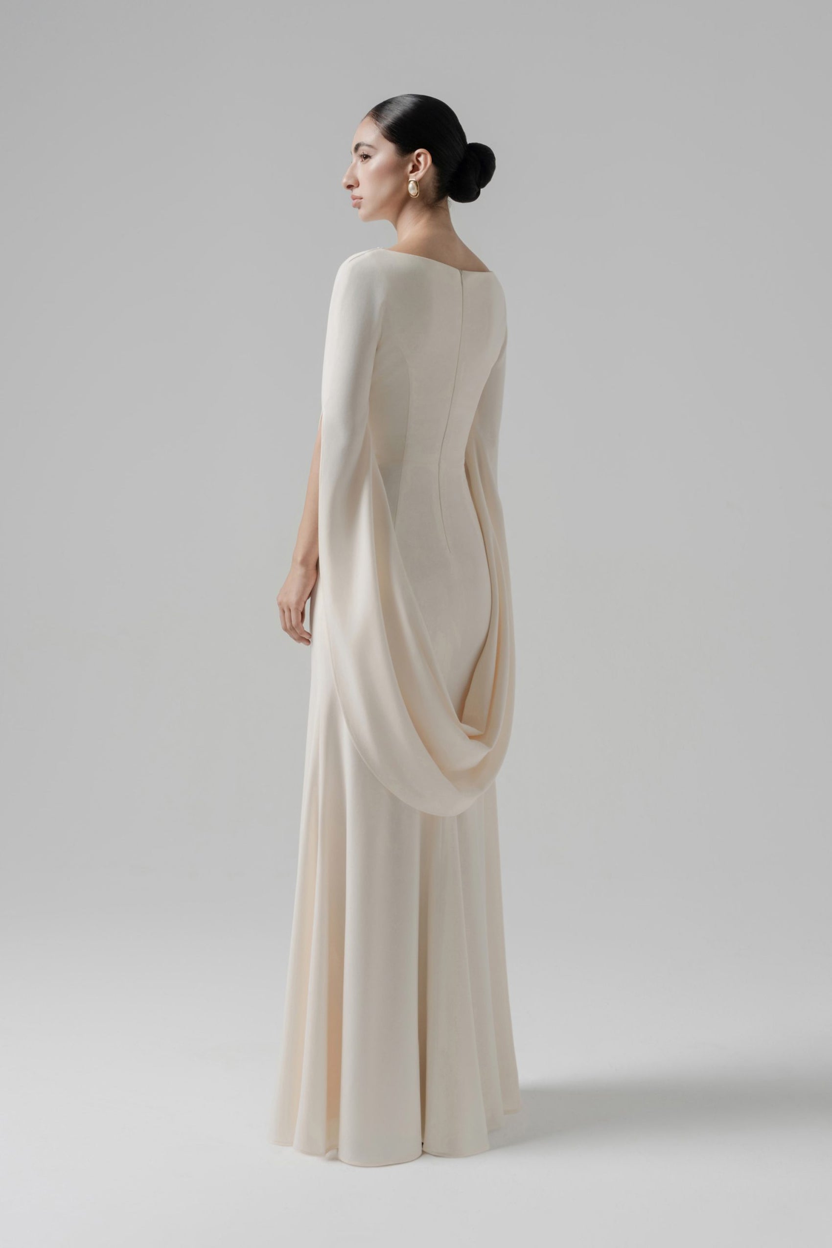 Moonlit Gaze Dress in Cream image 2