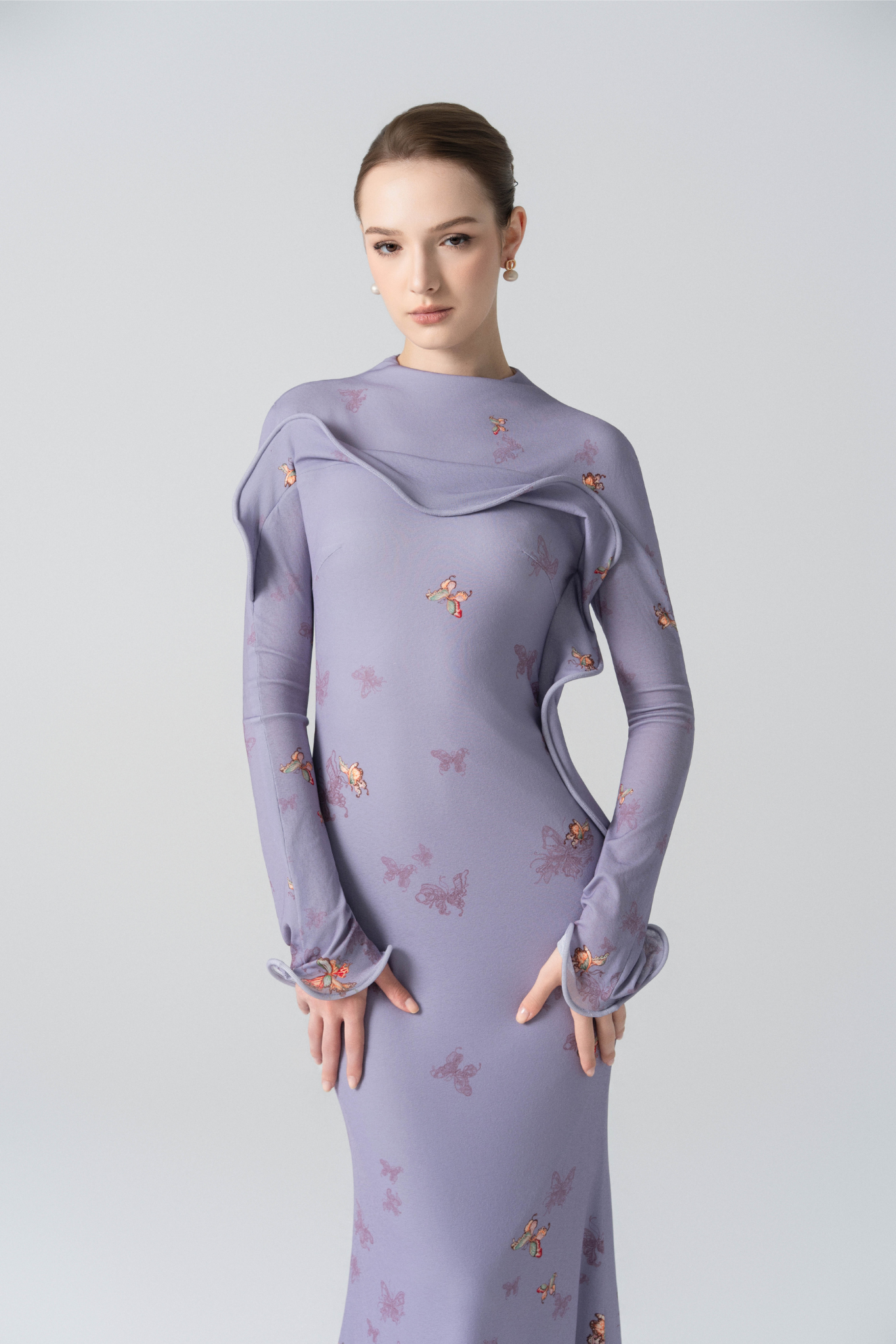 Starfall Bloom Fishtail Dress