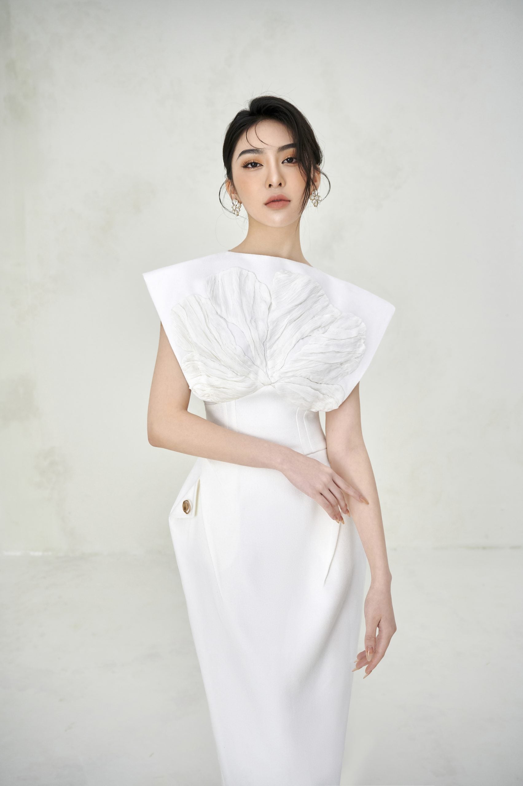 Harper Square Shoulder Dress