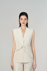 Harper Sleeveless Peplum Top