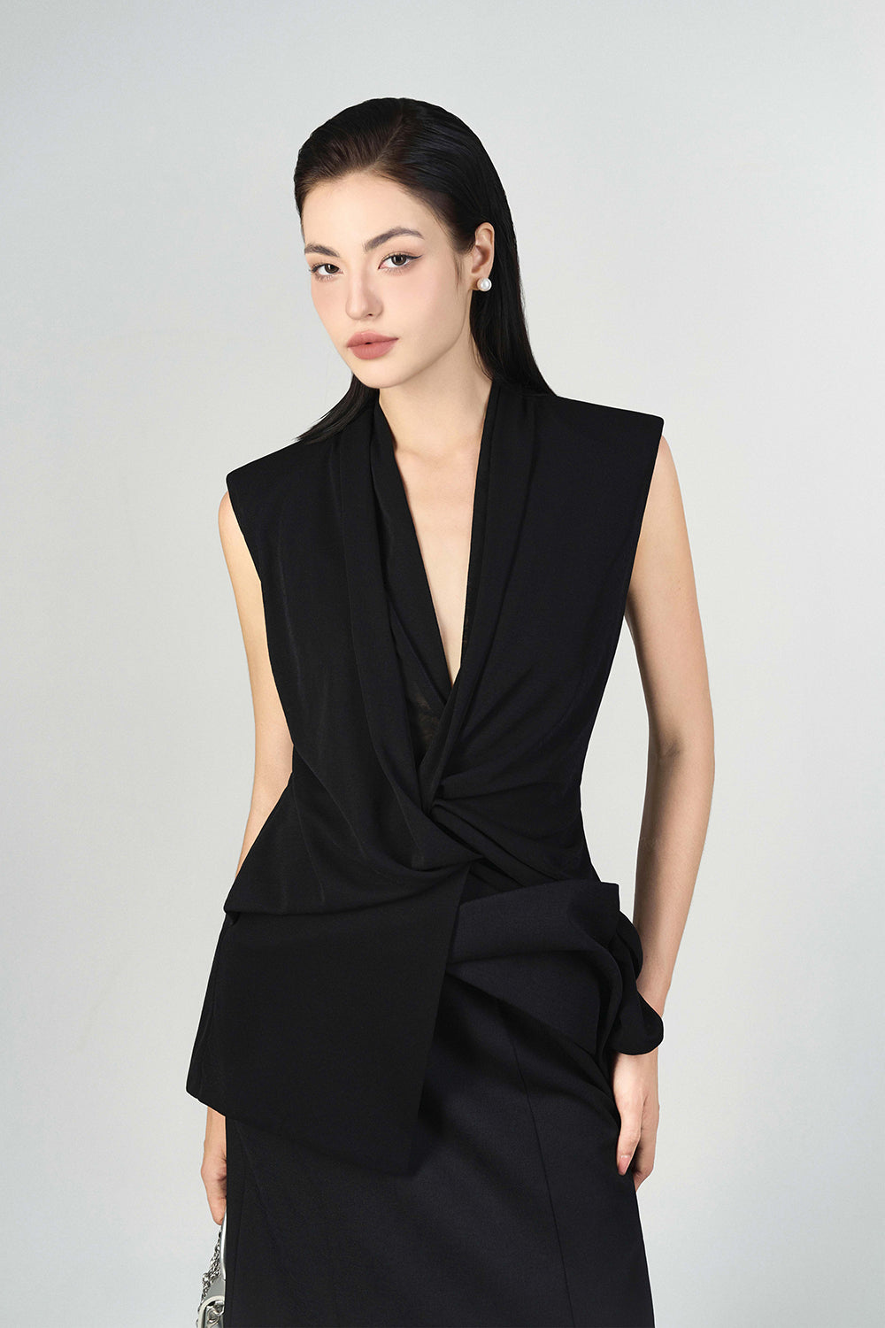 Scarlett Sleeveless Peplum Top