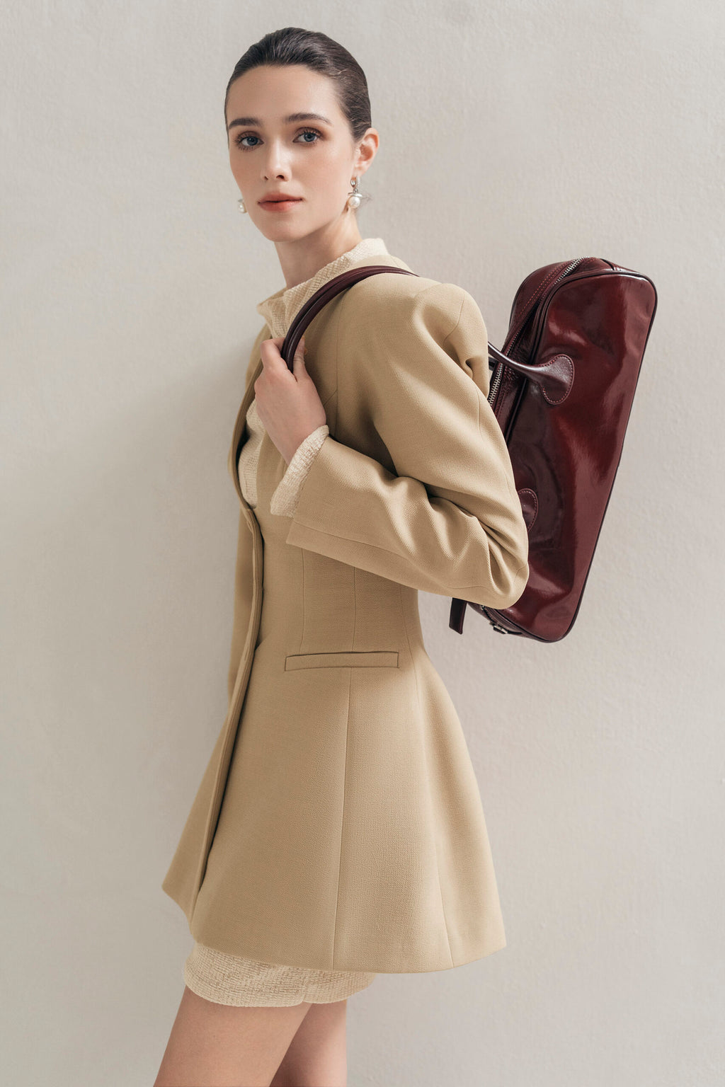 Khaki U Blazer