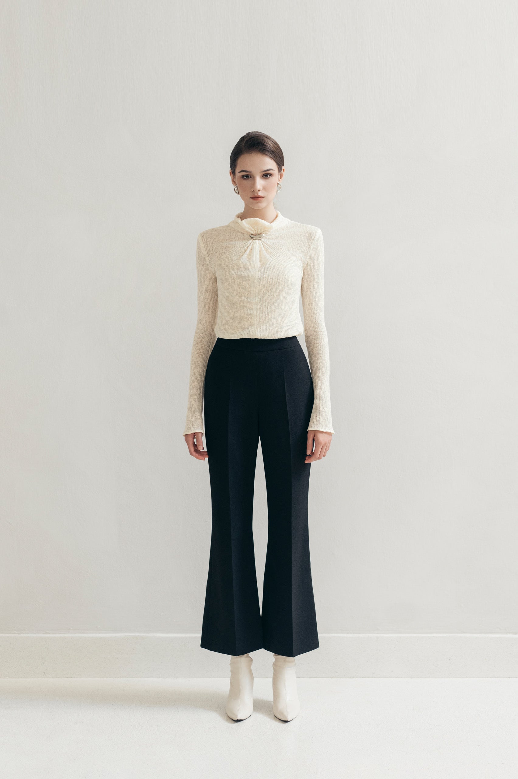 Ivory Knot Sweater