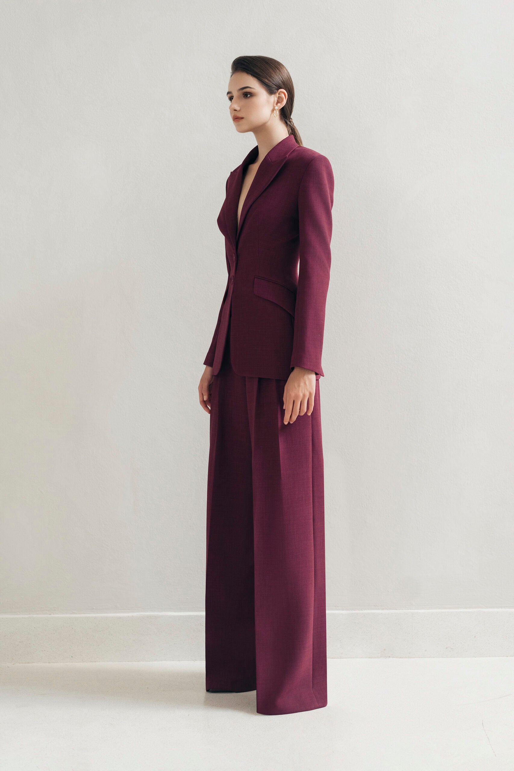 Plum Classic Blazer