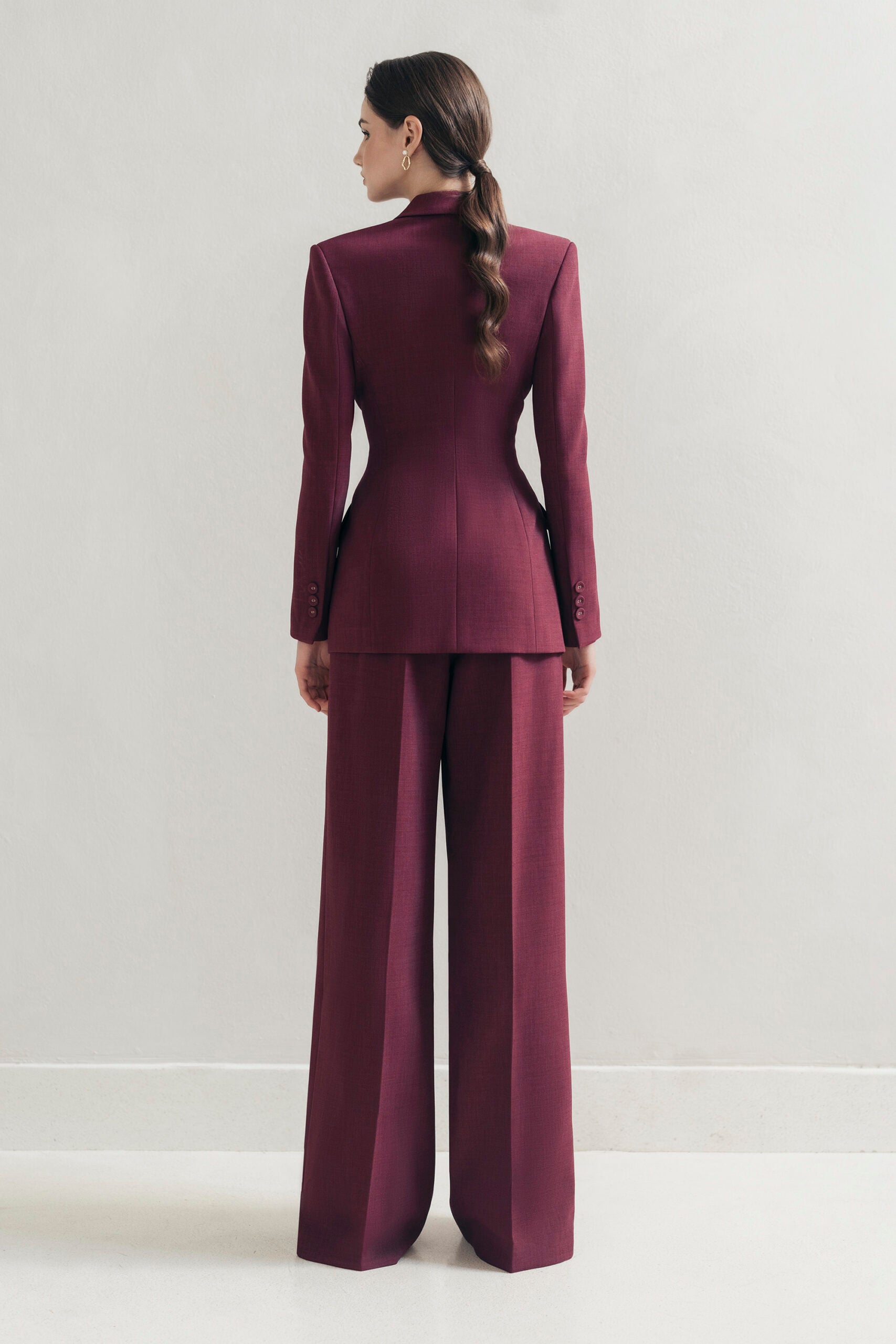 Plum Classic Blazer