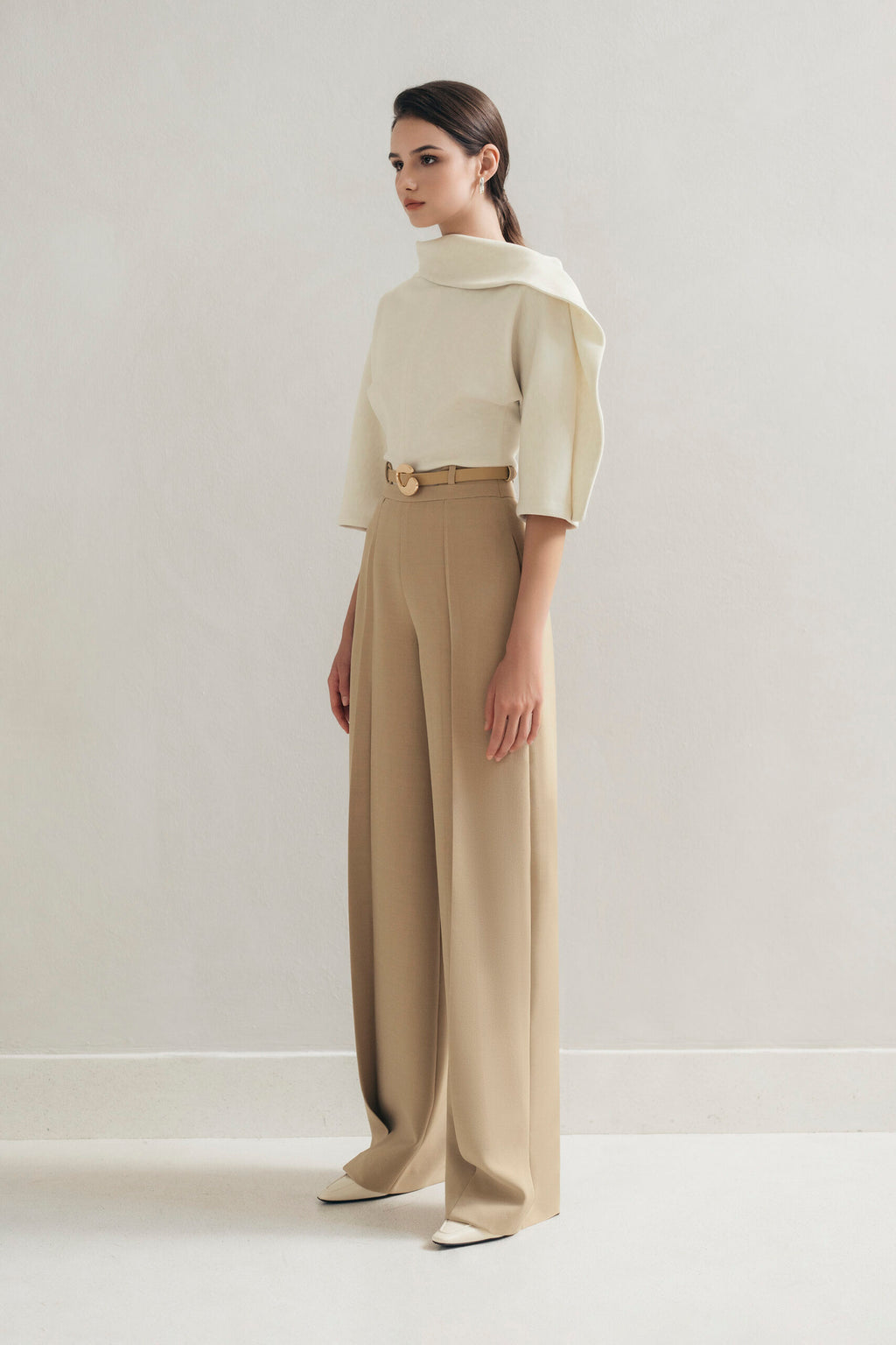 Khaki Hem Pants