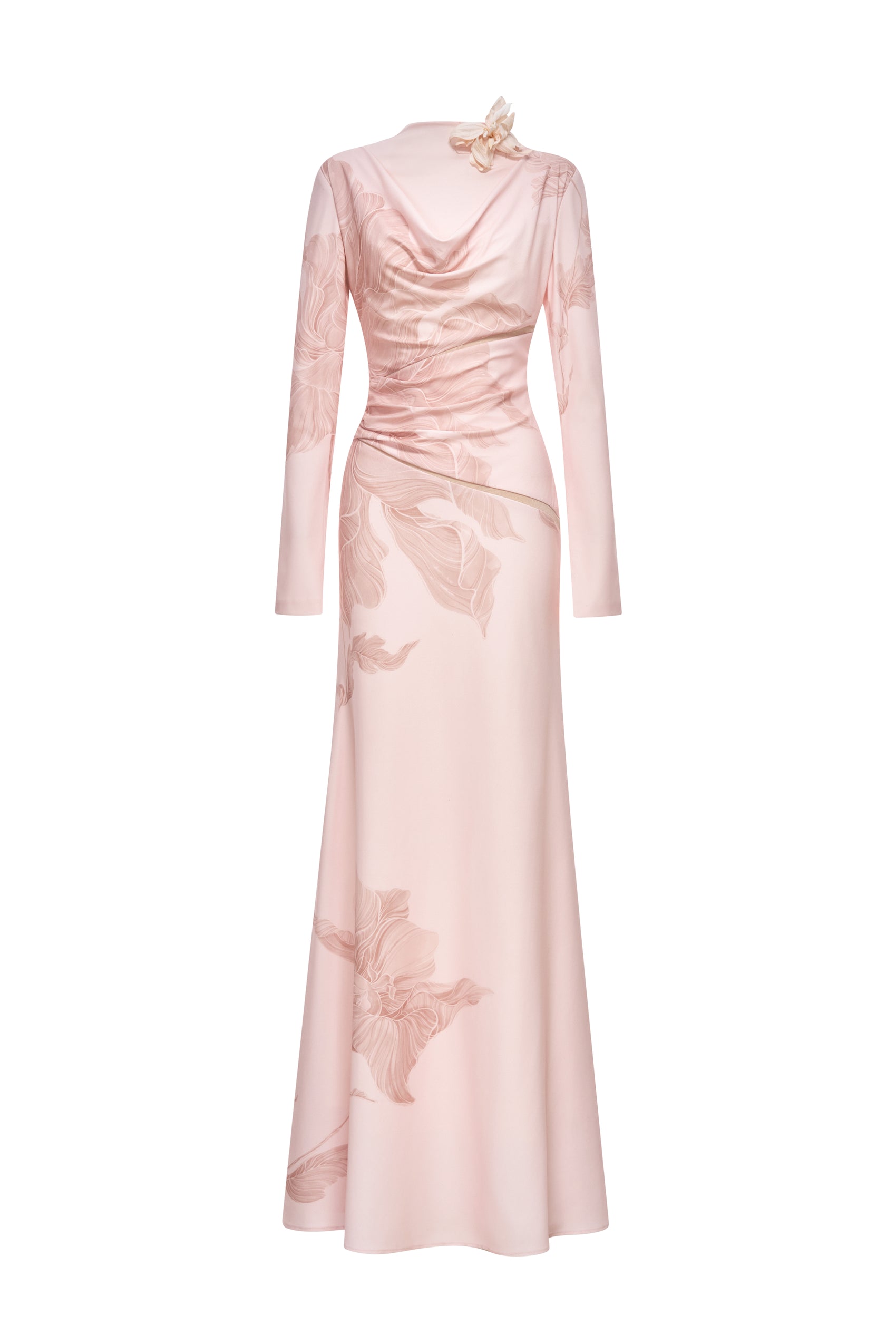 Blossom Drift Fishtail Gown