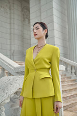 Hazel Neon Corset Blazer