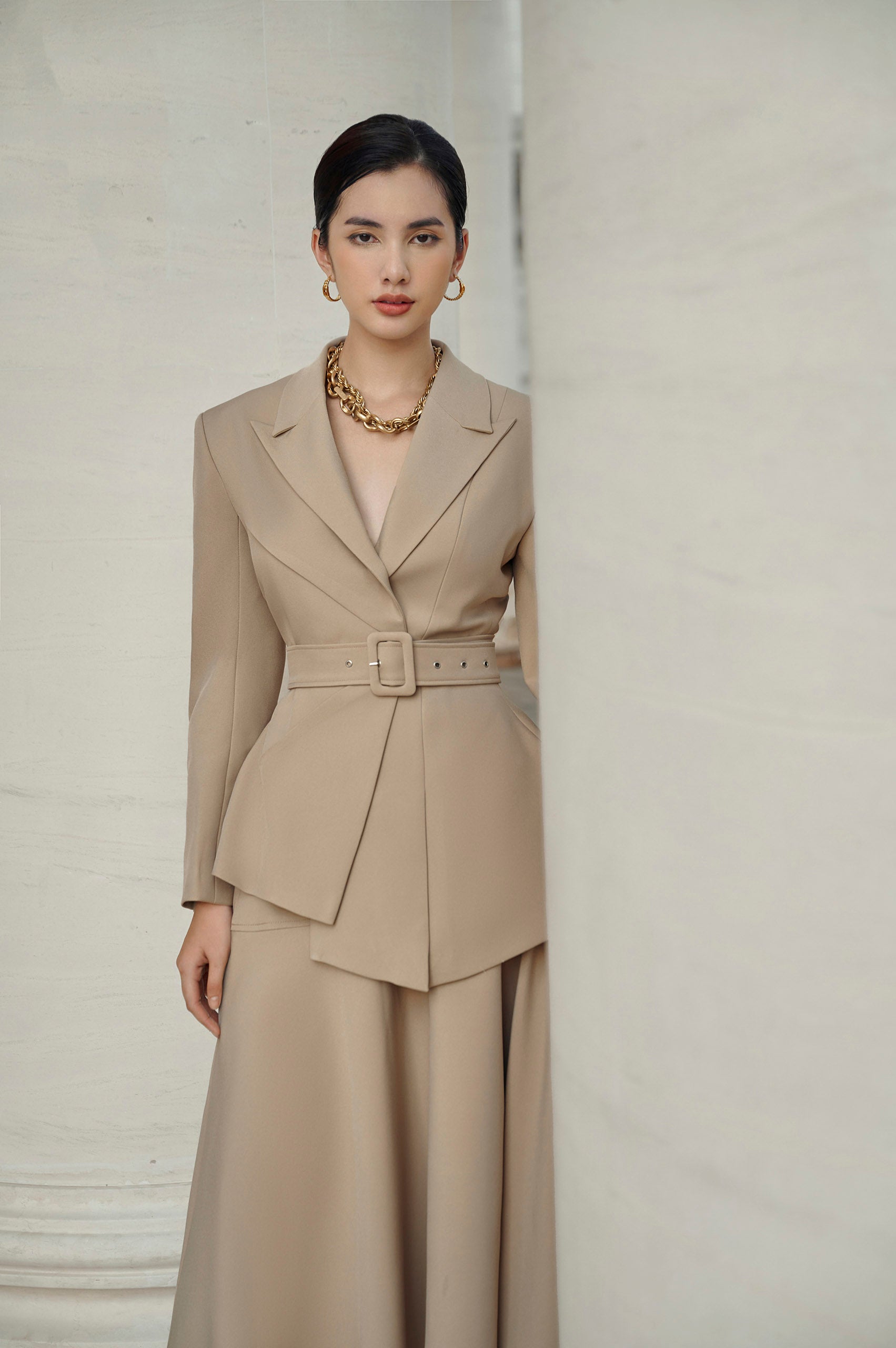 Anastasia Blazer With Belt