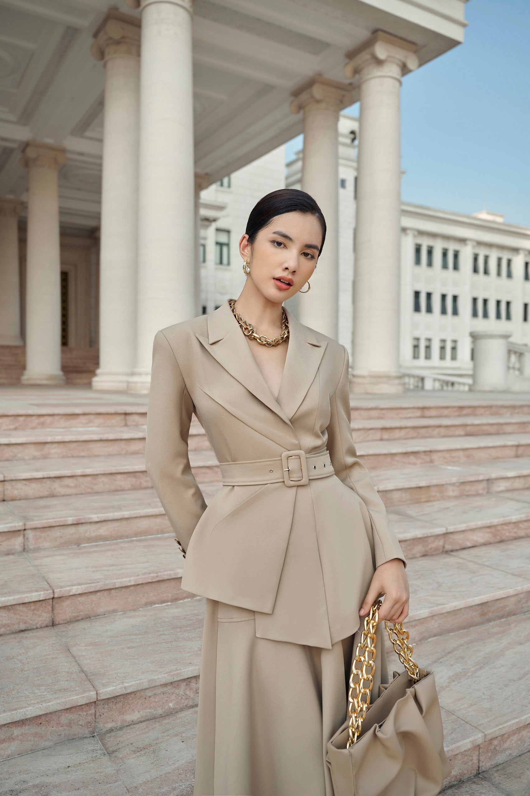 Anastasia Blazer With Belt