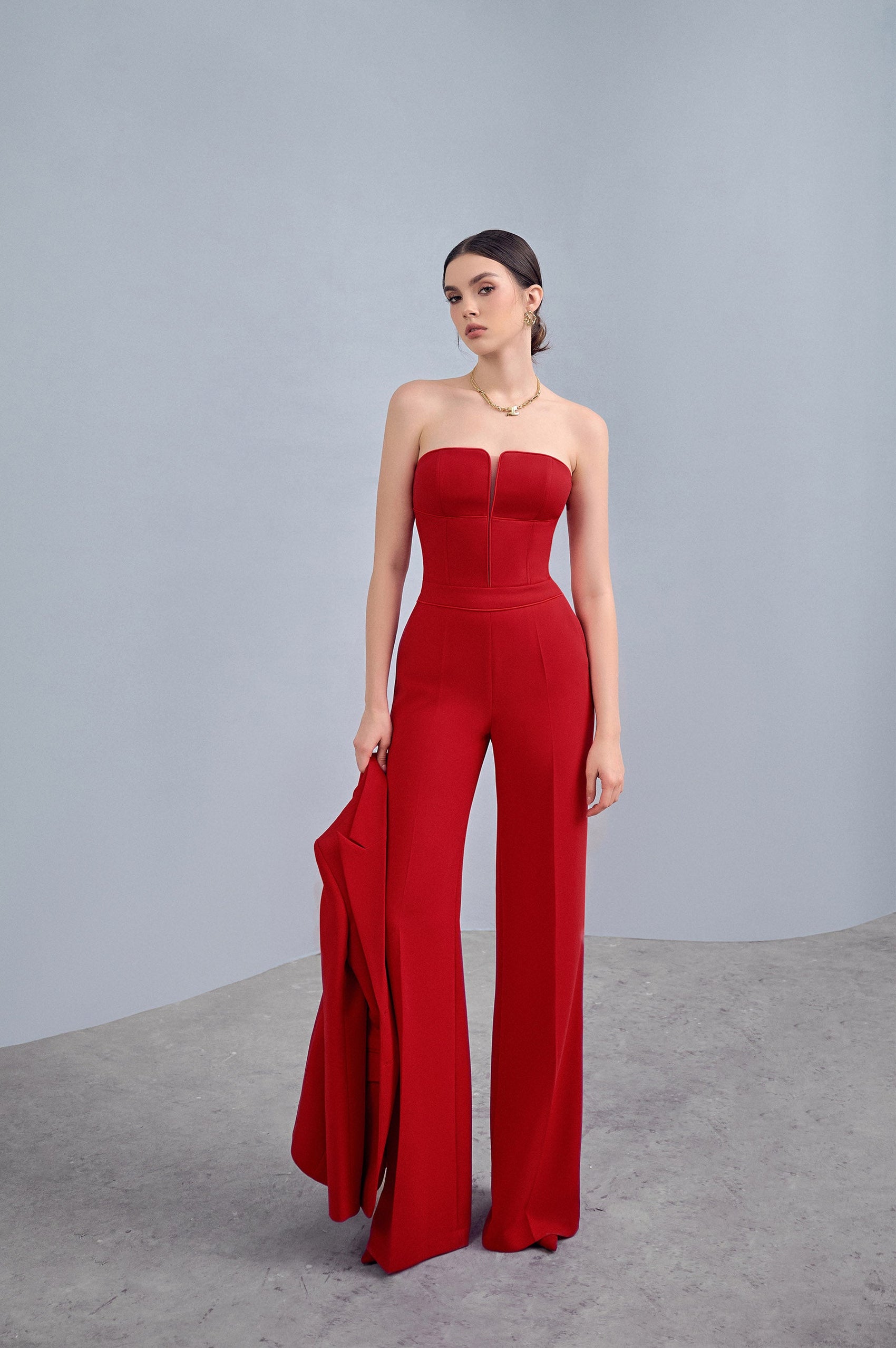 Navy Scarlet Classic Set Design