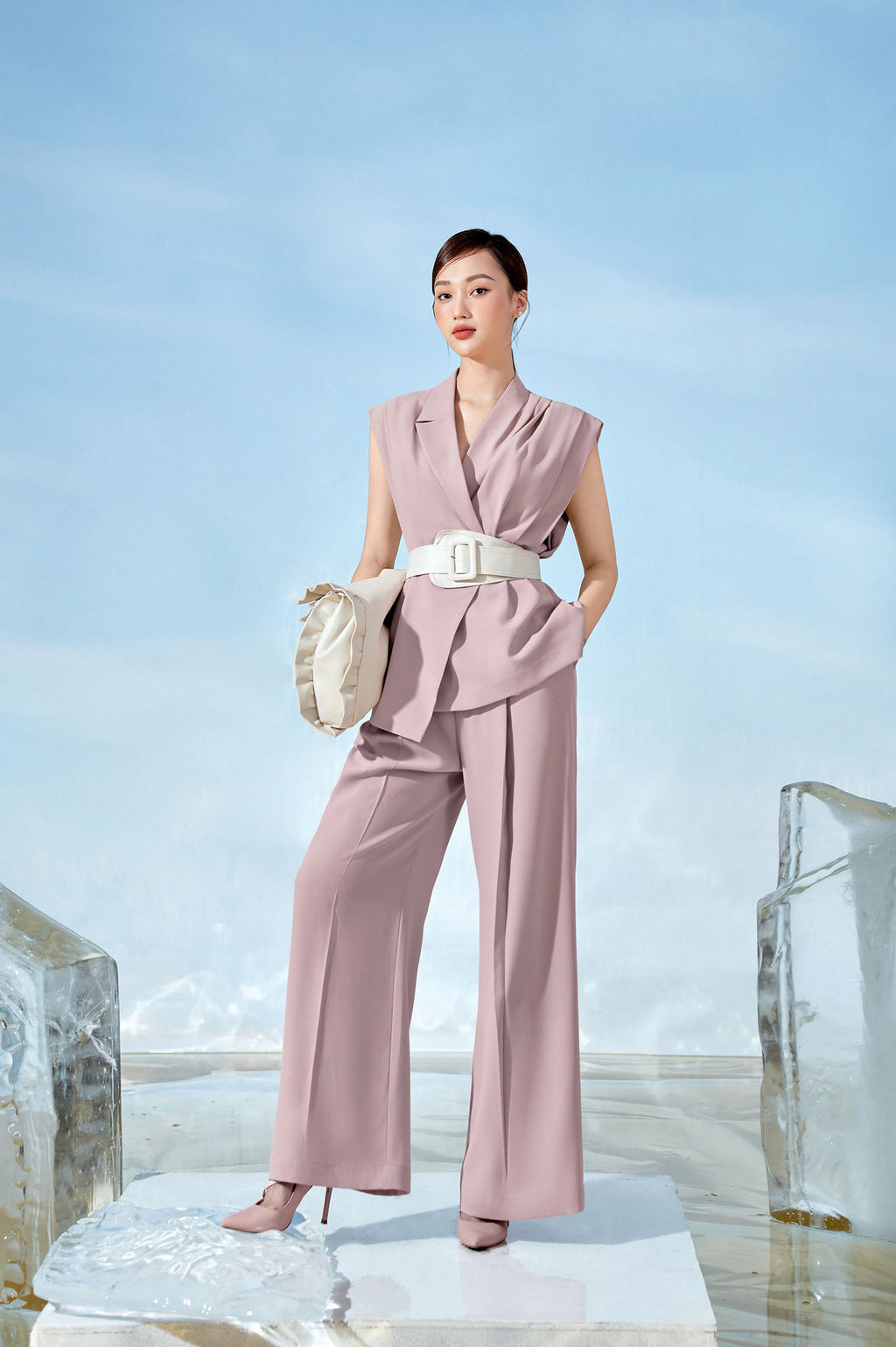 Cloudy Straight Pants