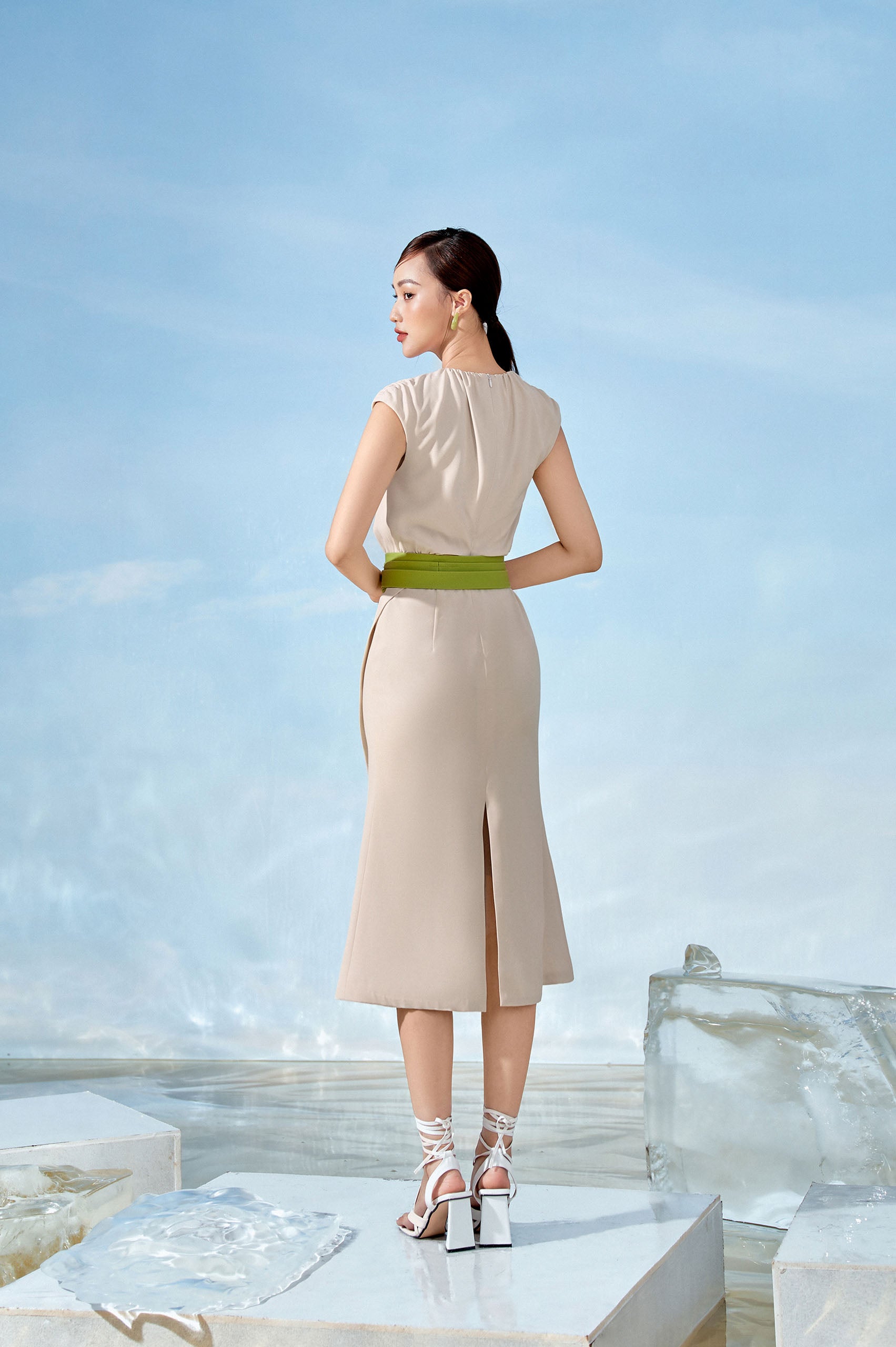 Bubble Midi Dress