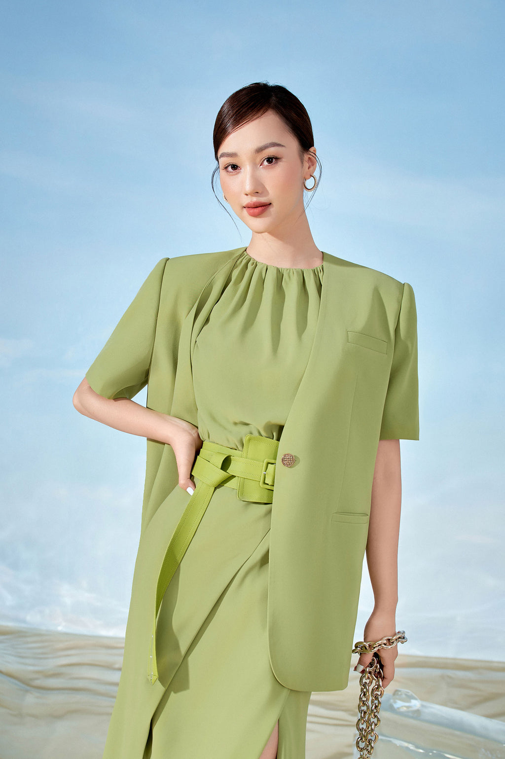 Prairie Split Collar Blazer